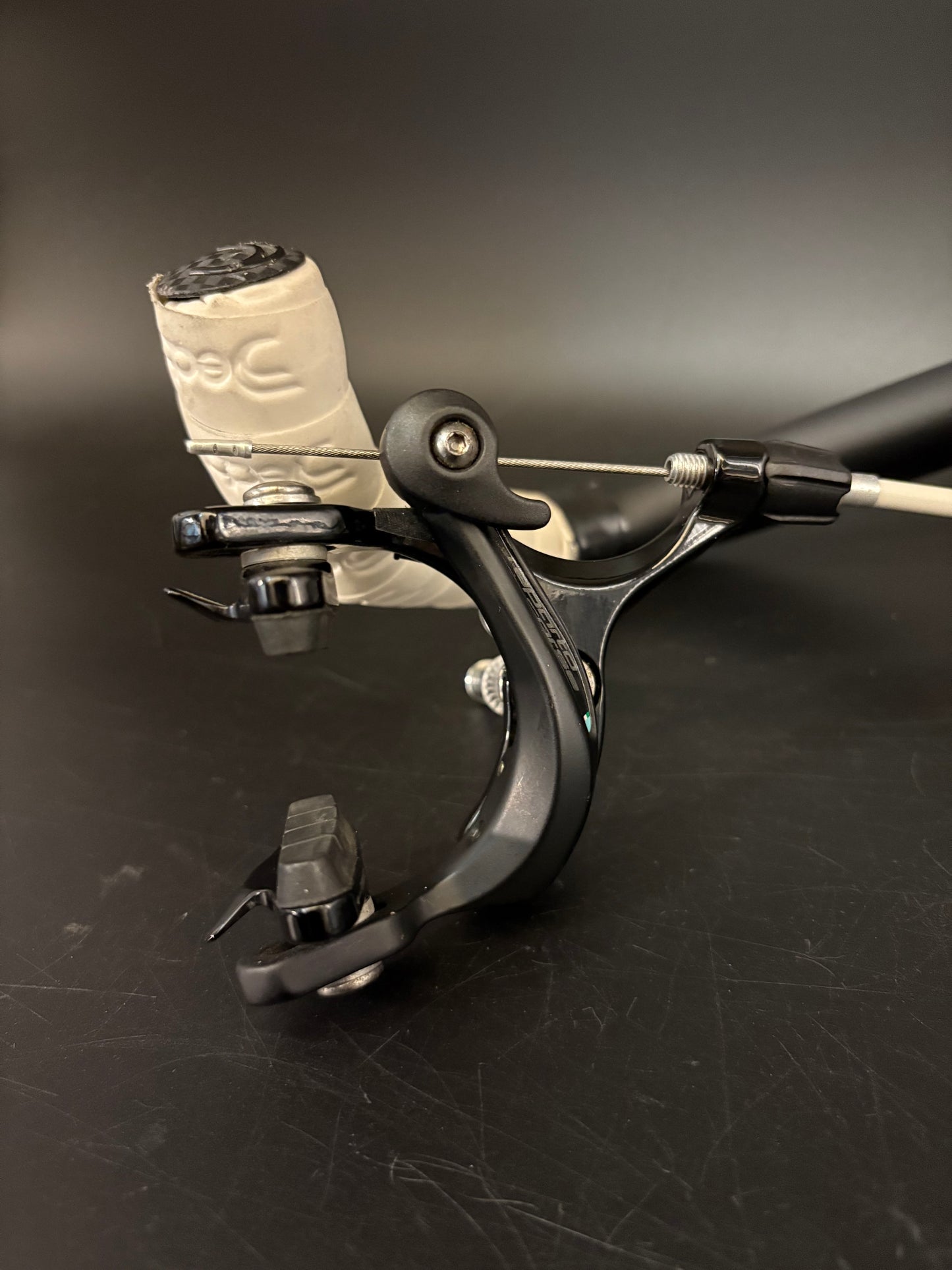 Deda Crononero Bullhorn Handlebar Black w/ Brake 40cm 31.8