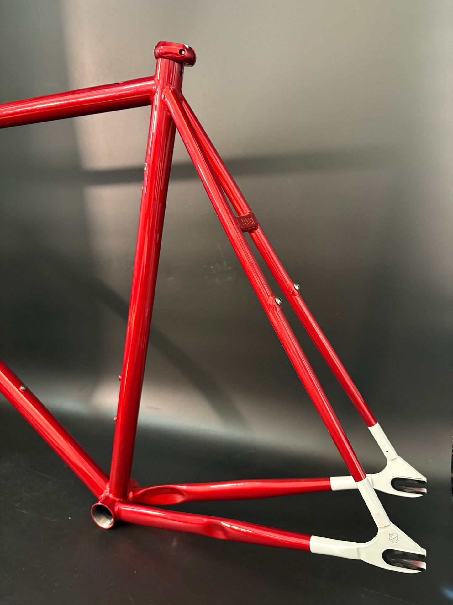 Mash Steel Frameset Red/White 60cm XL