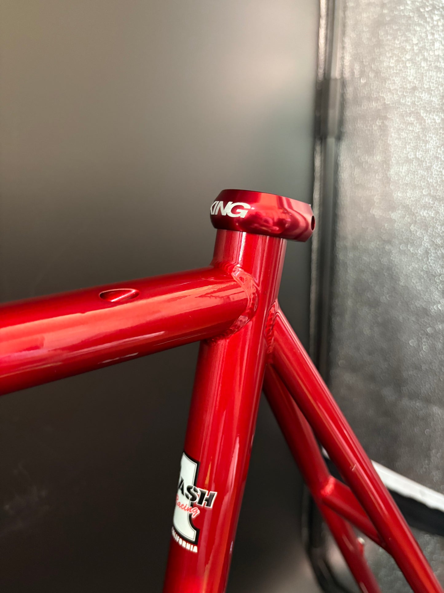 Mash Steel Frameset Red/White 60cm XL