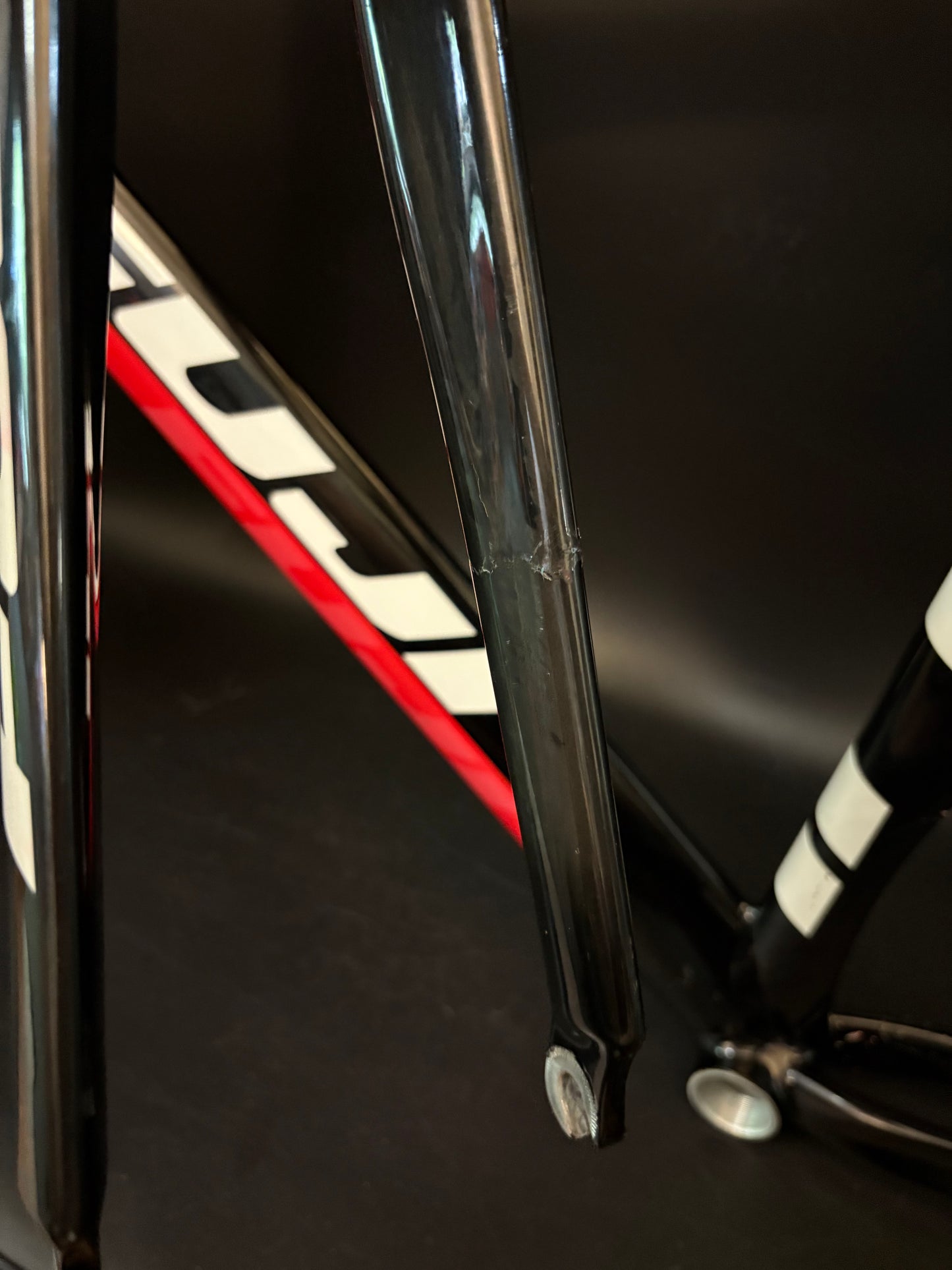 Fuji Track Pro Frameset Red/Black 54cm
