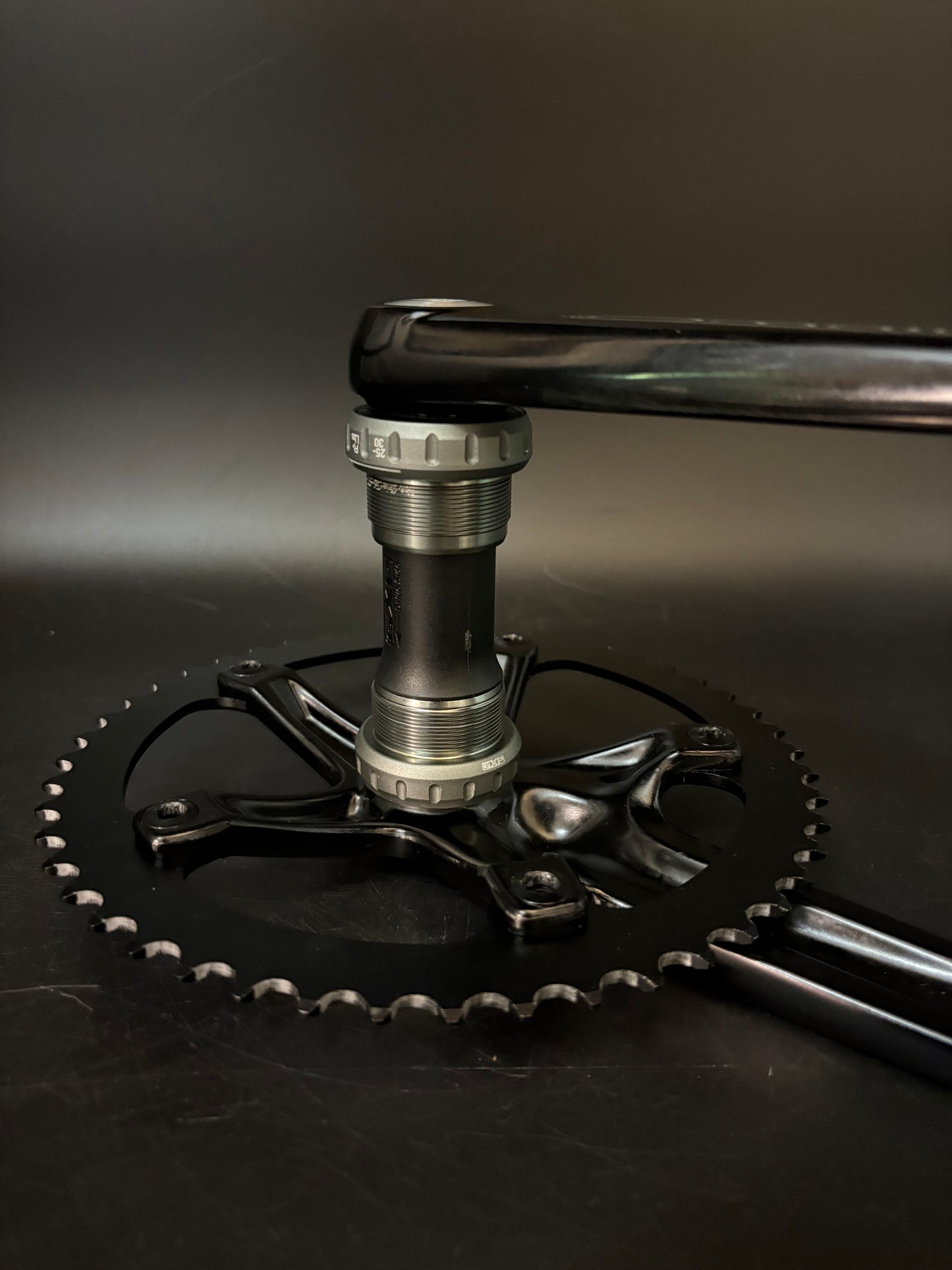Sram Omnium Crankset Black 167.5mm 48t