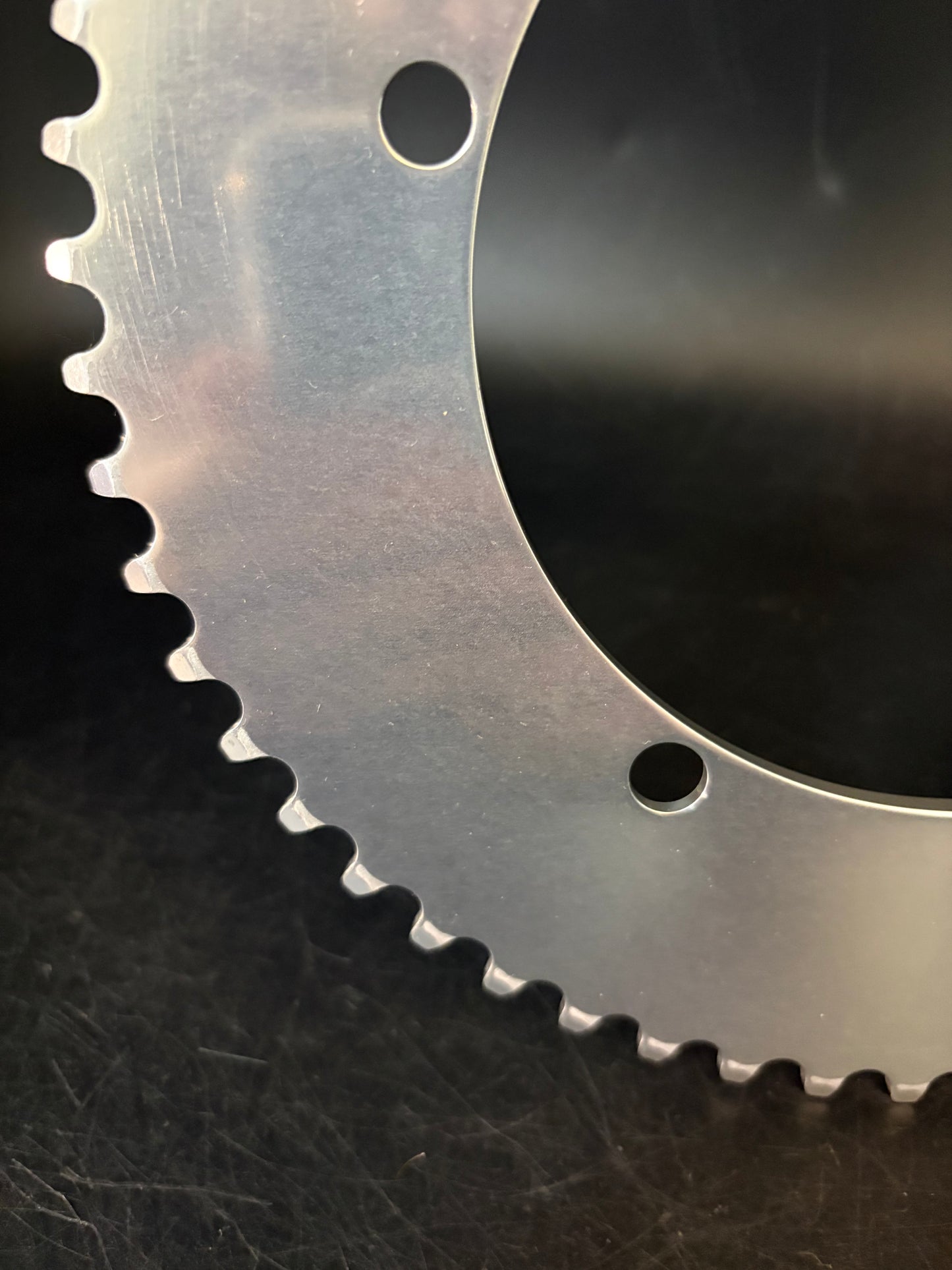 Affinity Pro Track Chainring Silver 55t