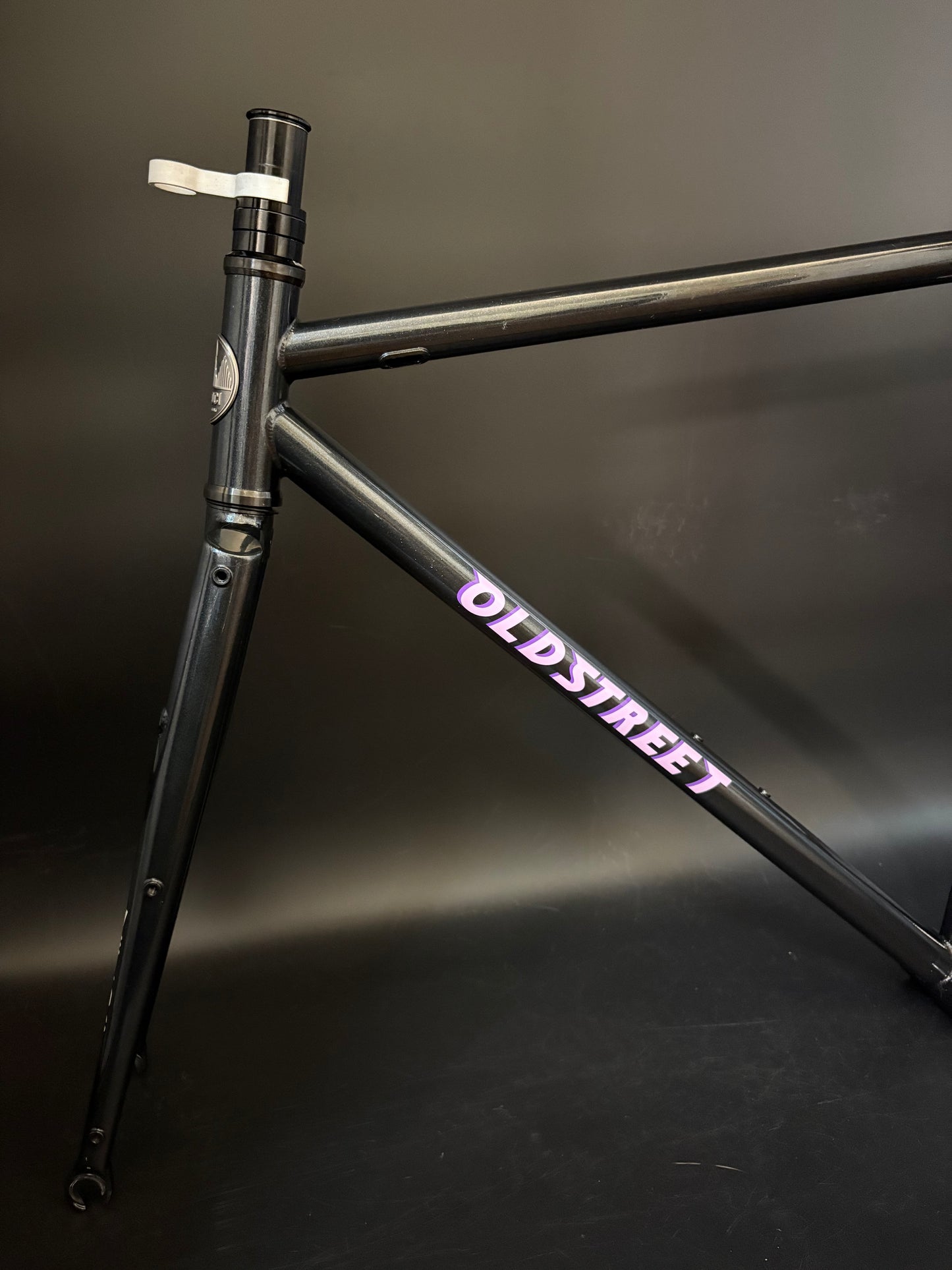 Veloci Old Street Frameset Glitter Black 54cm Medium