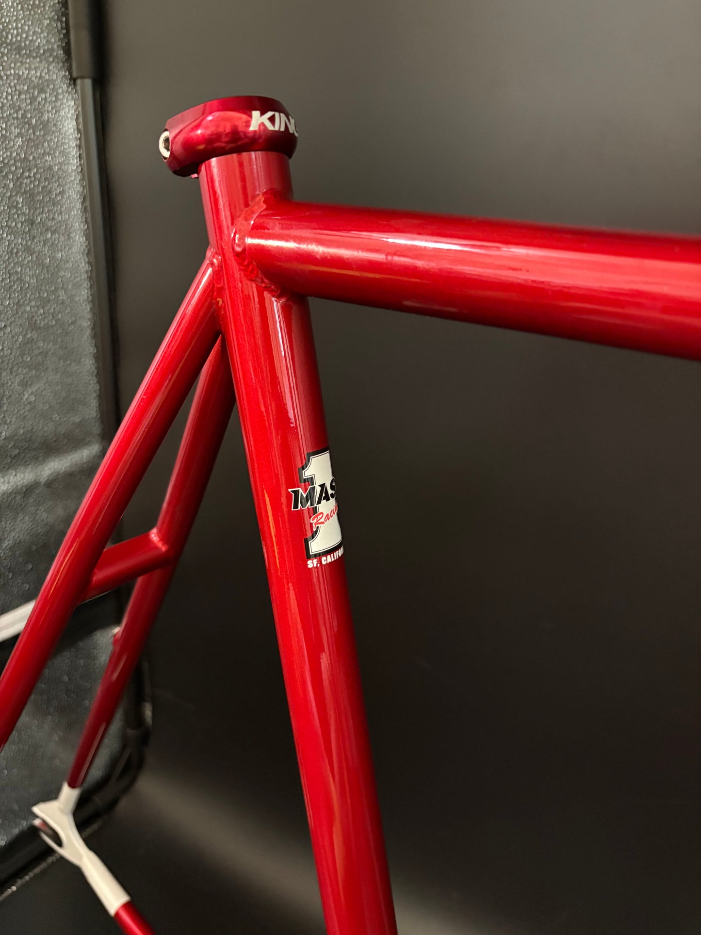 Mash Steel Frameset Red/White 60cm XL