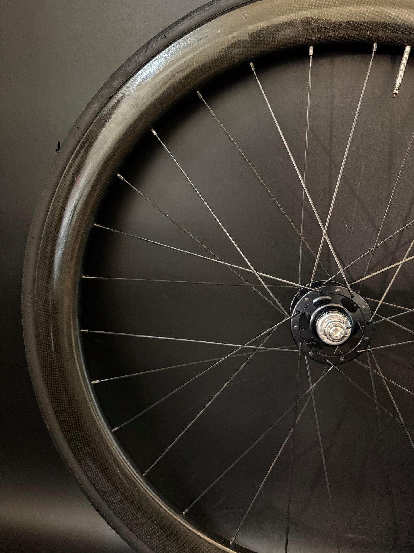 Unbranded 50mm Carbon Clincher / Paul HF Wheelset 28h