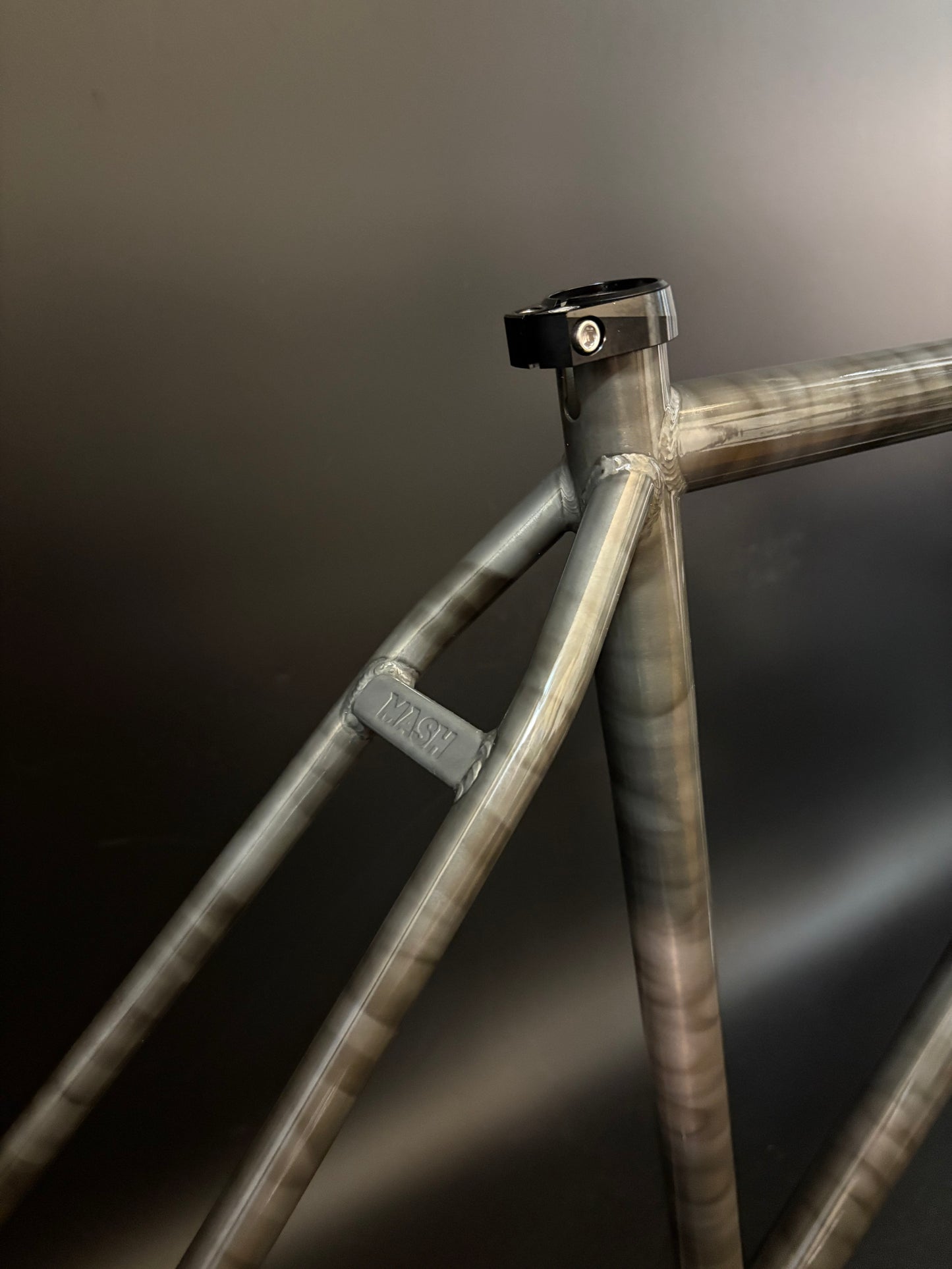 Mash Reyes Steel Frameset Phosphate Smoke Small