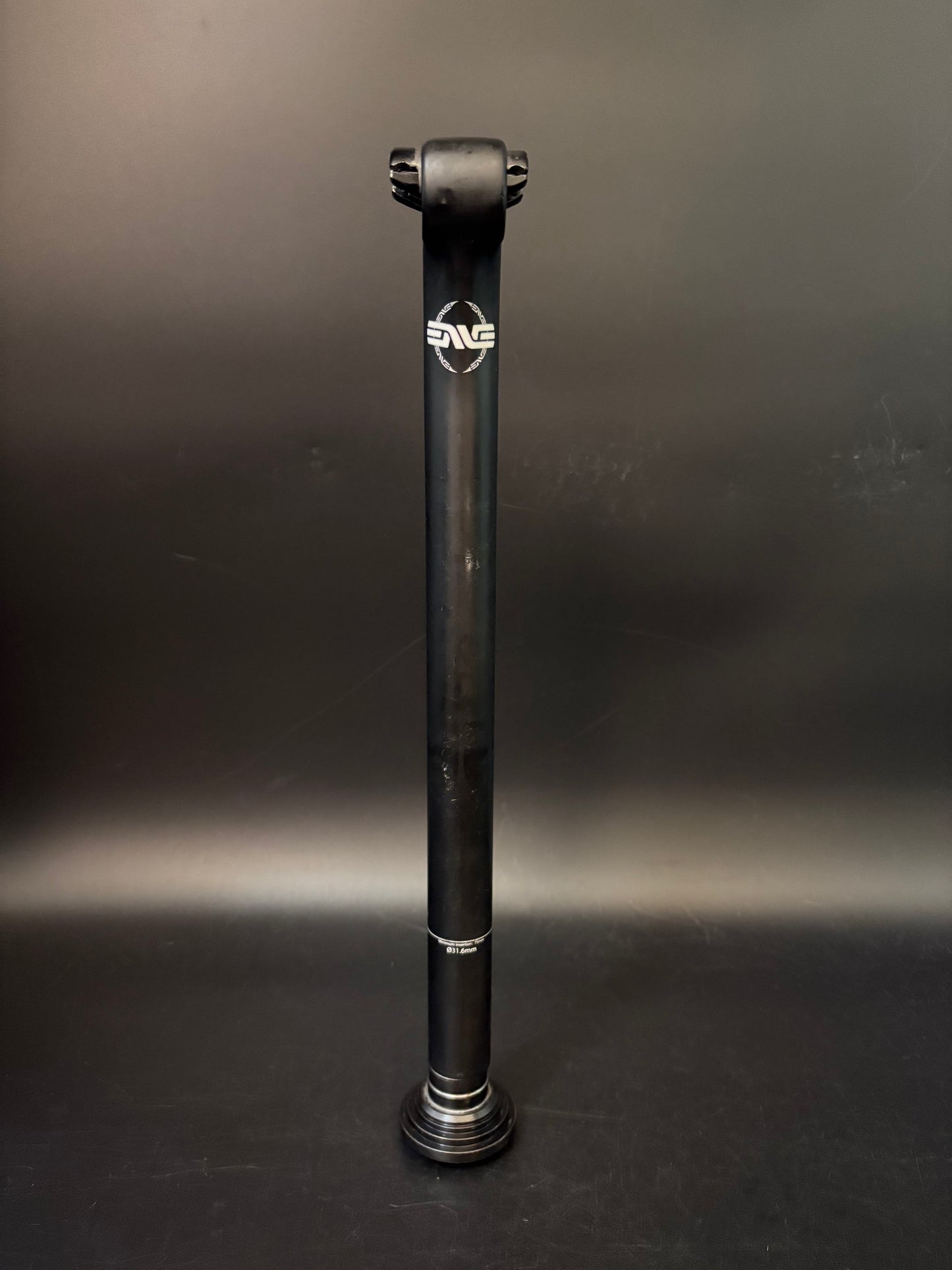 Enve White Logo Setback Seatpost Carbon 31.6 400mm