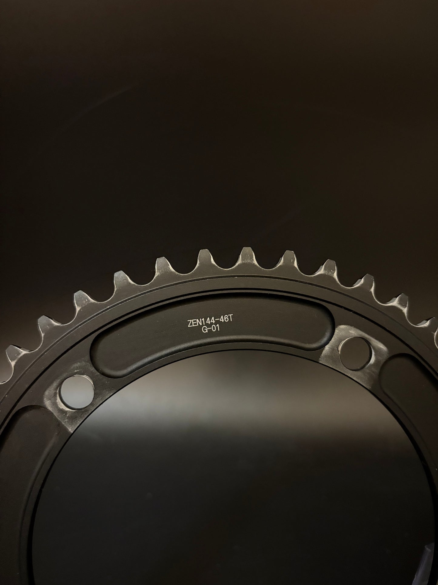 Sugino Zen Chainring Black 46t