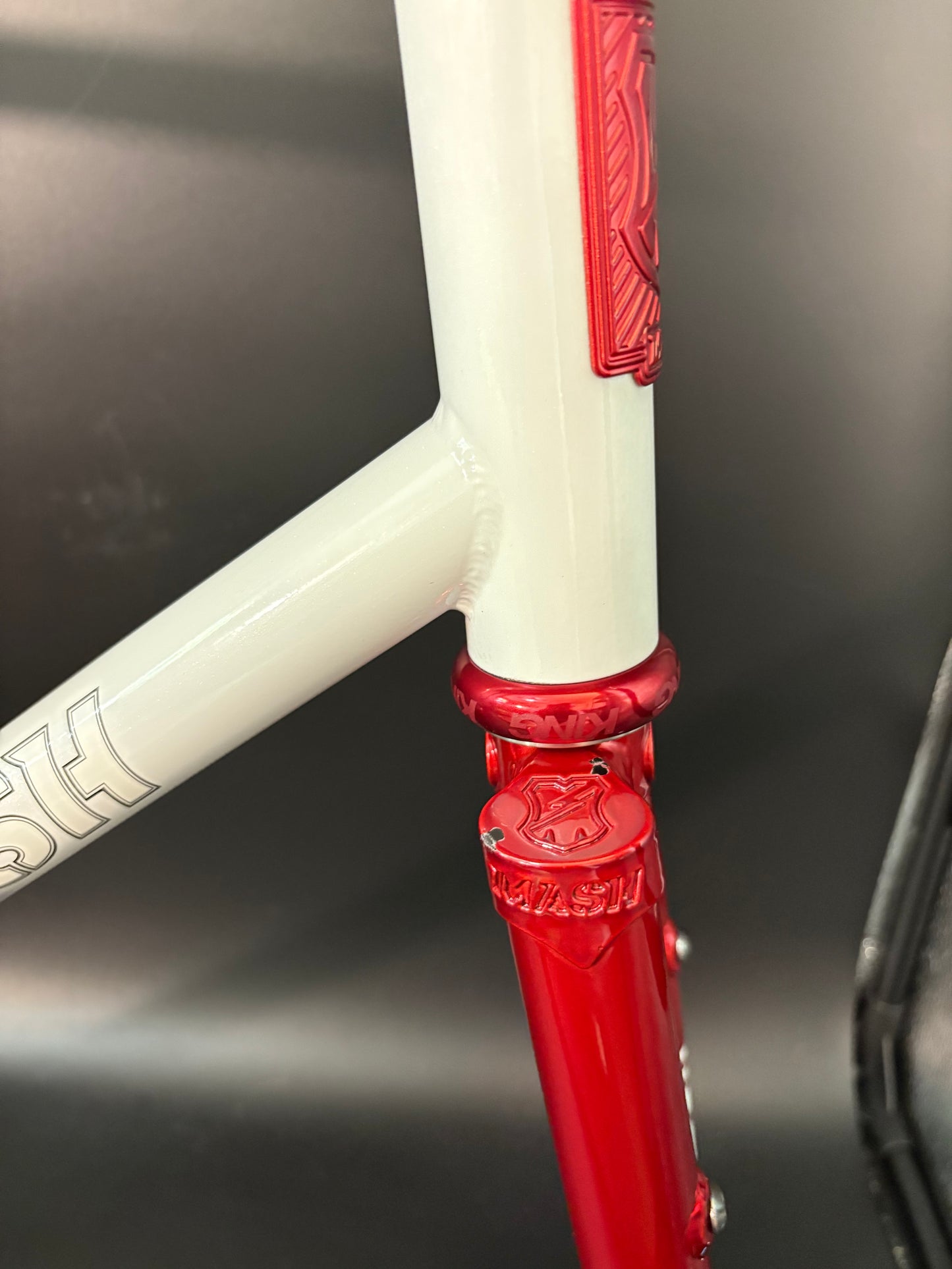 Mash Steel Frameset Red/White 60cm XL