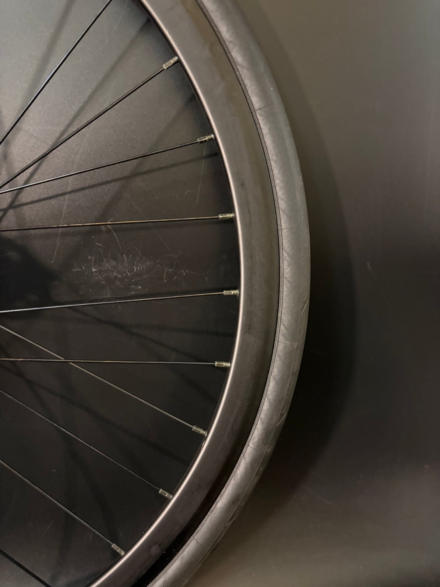 Velocity Deep V / Origin 8 Front Wheel Black 32h