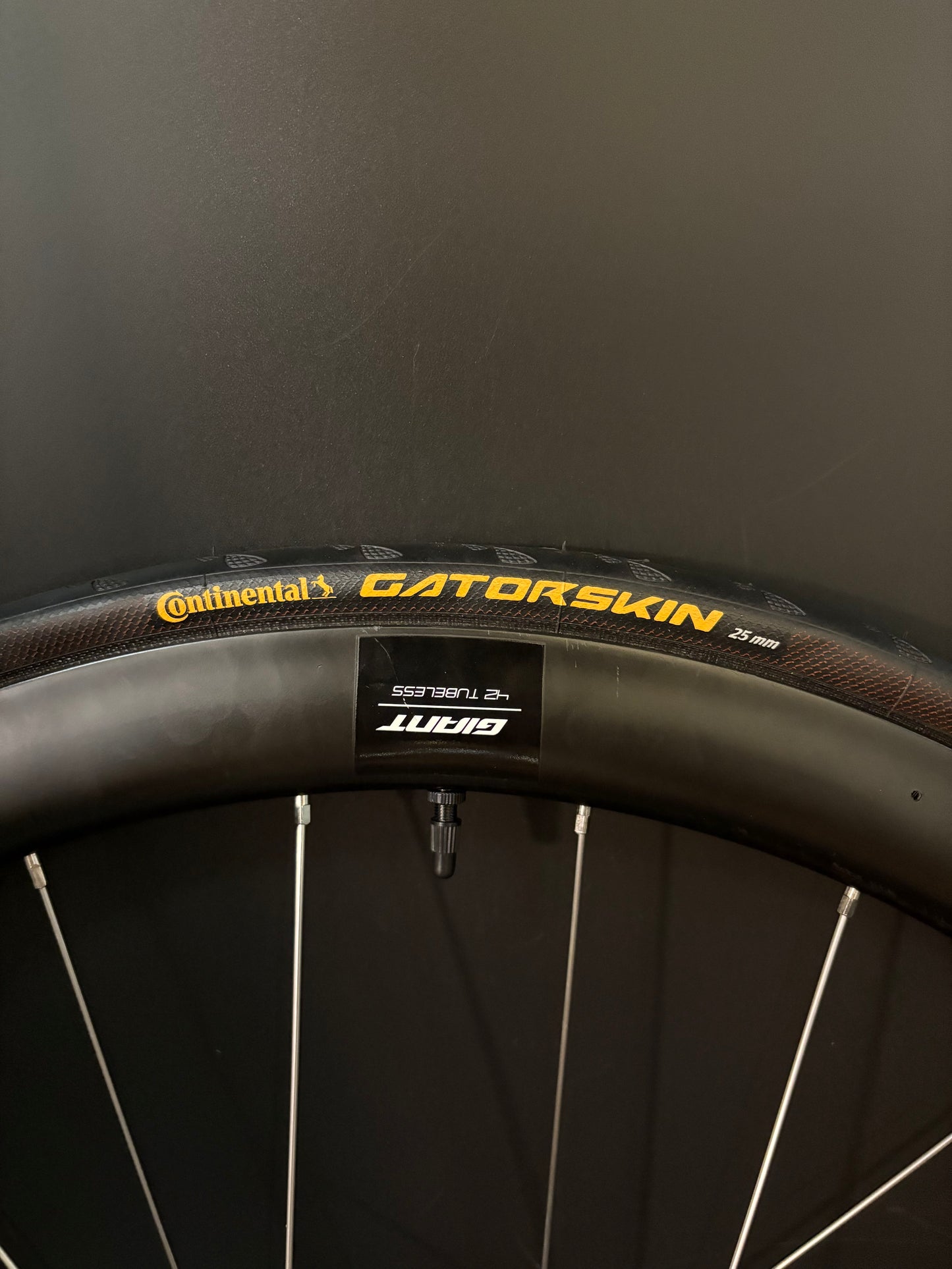 Unbranded 35mm Carbon Clincher + Giant 42 Carbon Clincher Tubeless / DT Swiss Wheelset 20/24h