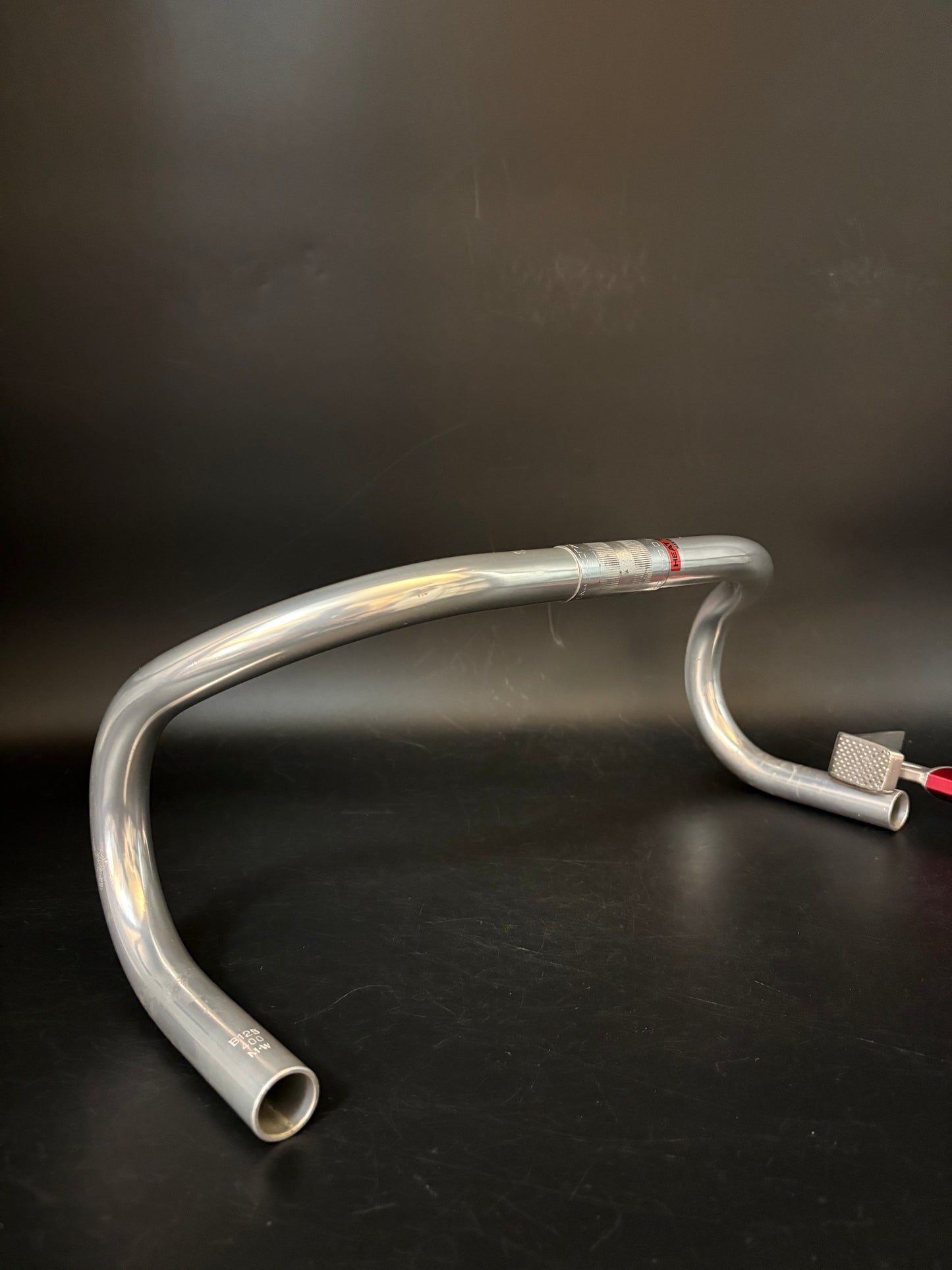 Nitto b125aa Track Drop Handlebar Silver 40cm 25.4