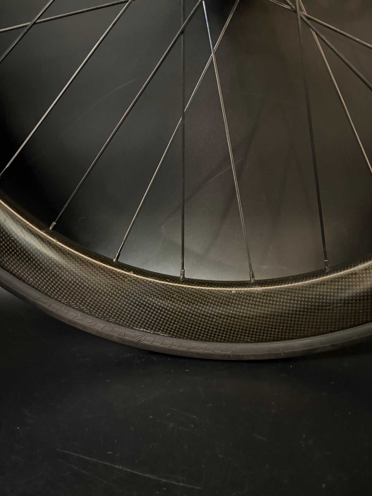 Unbranded 50mm Carbon Clincher / Paul HF Wheelset 28h
