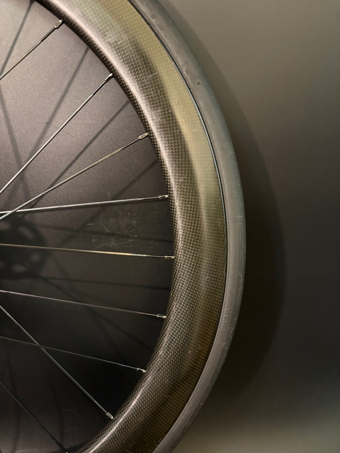 Unbranded 50mm Carbon Clincher / Paul HF Wheelset 28h