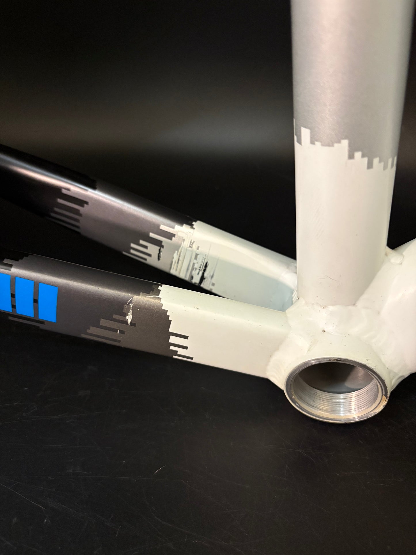 Cinelli Mash Histogram Frameset Black/Blue 53cm