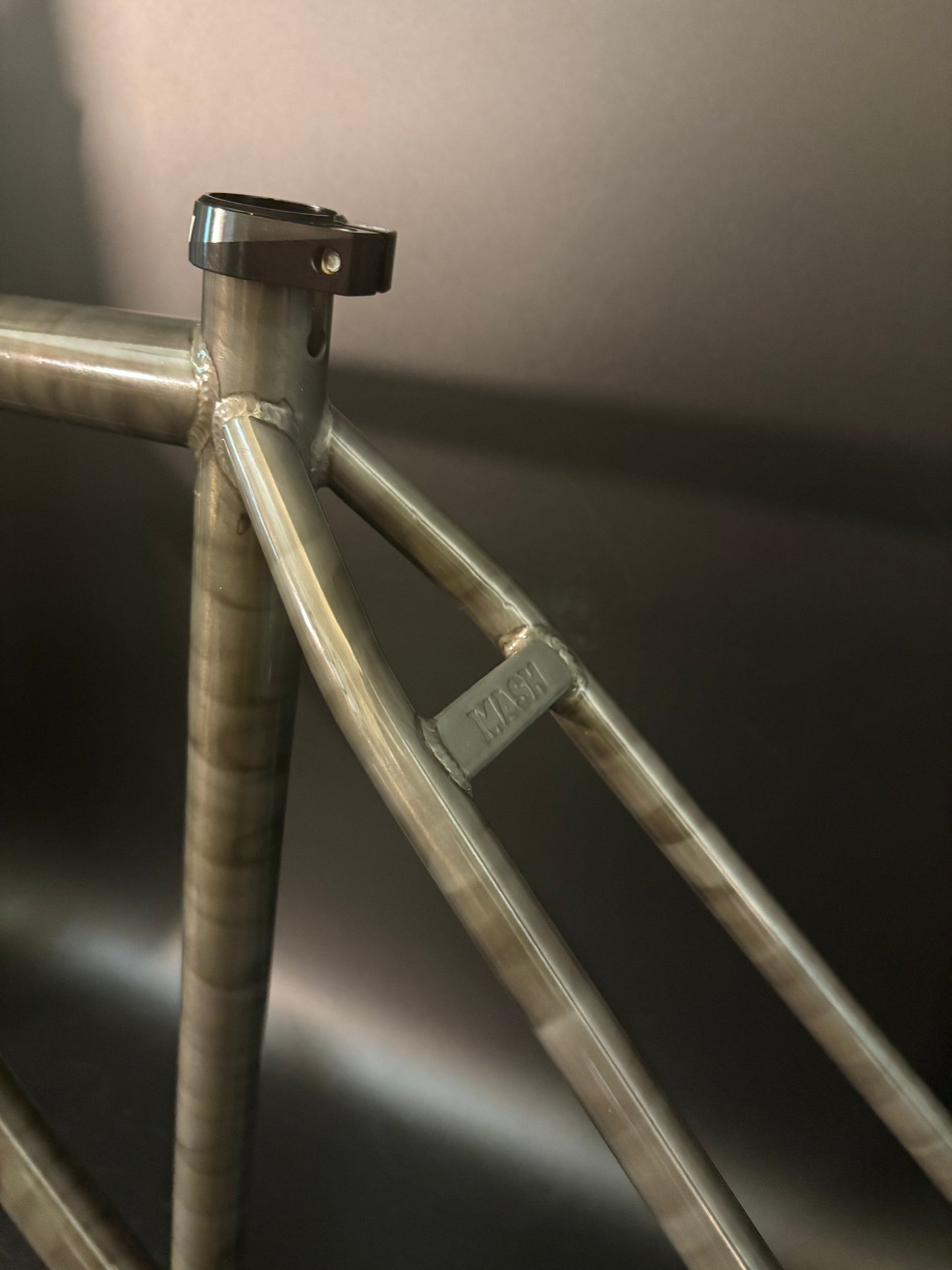 Mash Reyes Steel Frameset Phosphate Smoke Small