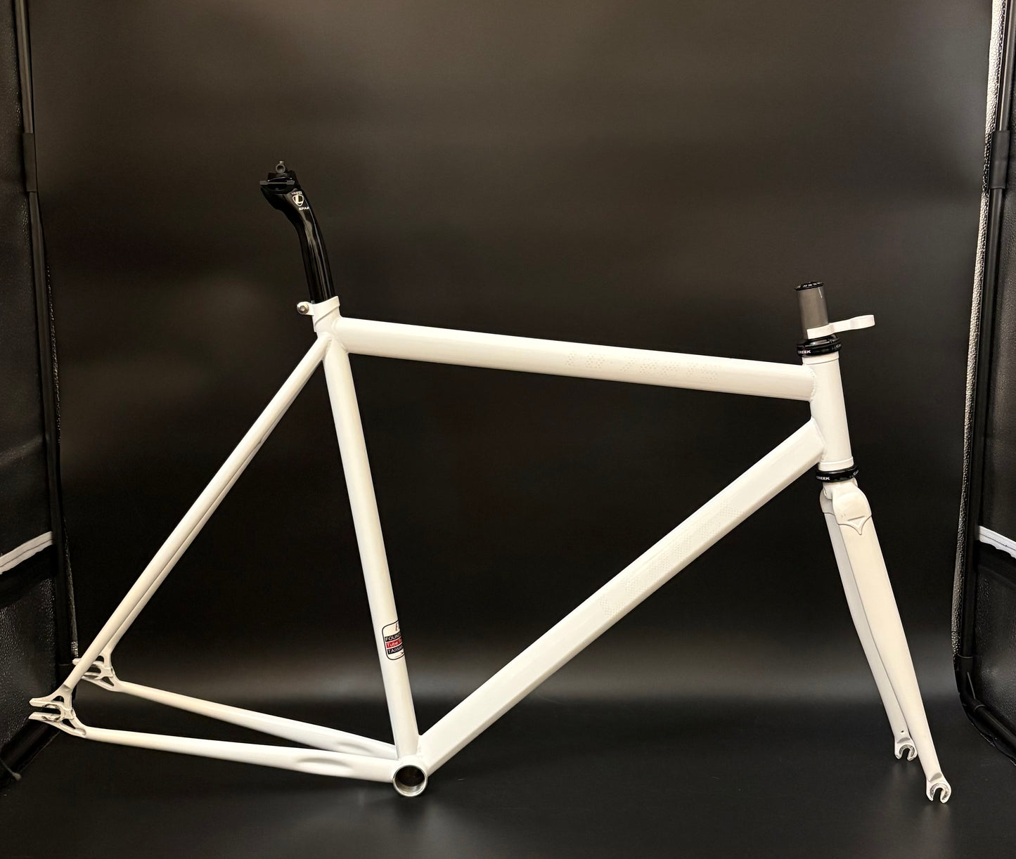Leader 722 Heritage Steel Frameset White 55cm