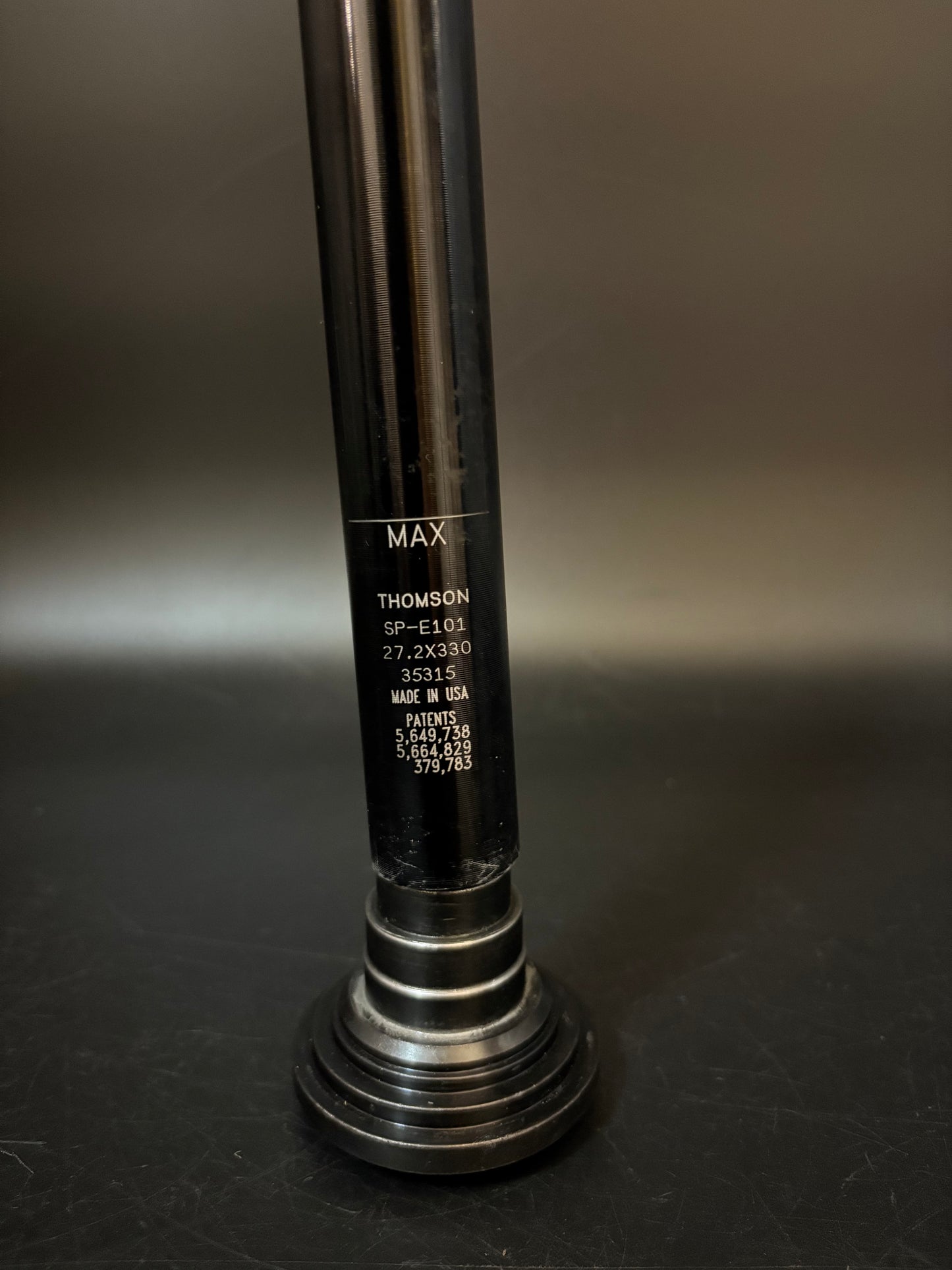 Thomson Elite Seatpost Black 27.2 330mm