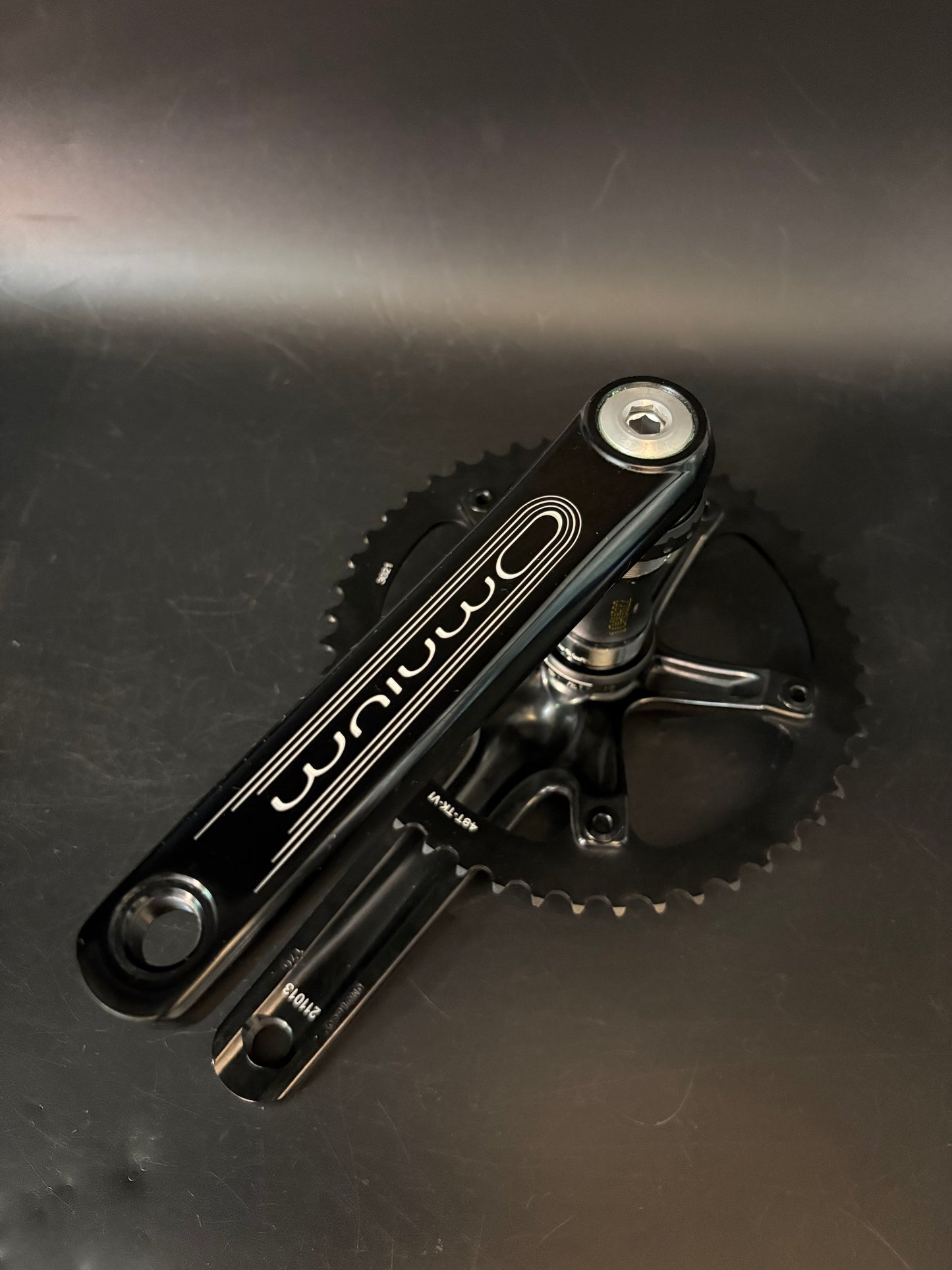 Sram Omnium Crankset Black 170mm 48t