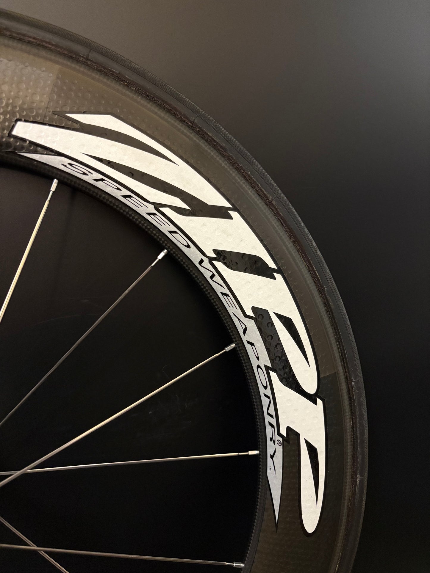 Zipp 808 Tubular Front Wheel Carbon 16h
