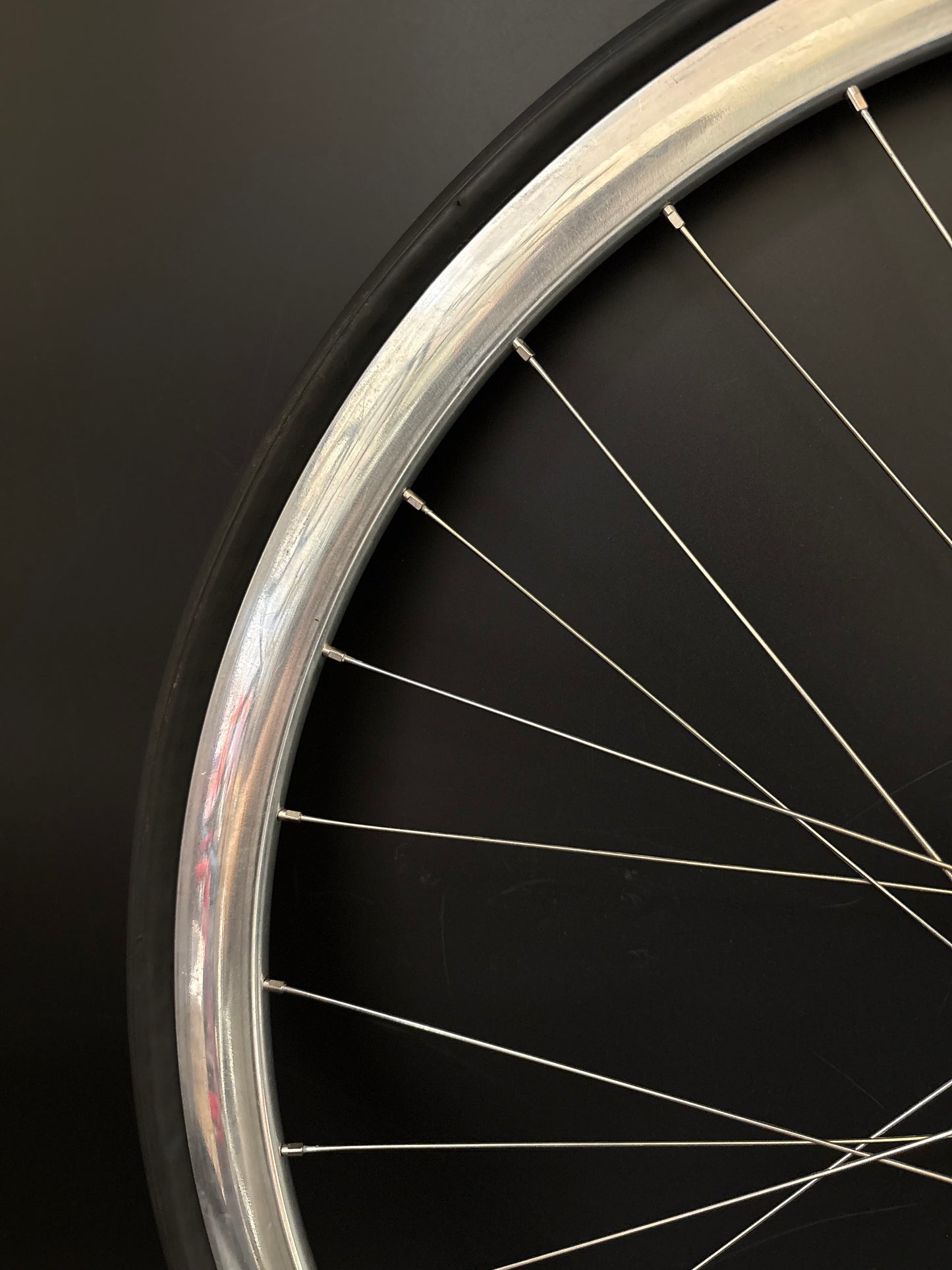 Rigida DP18 / Phil Wood HF Wheelset Silver 32h