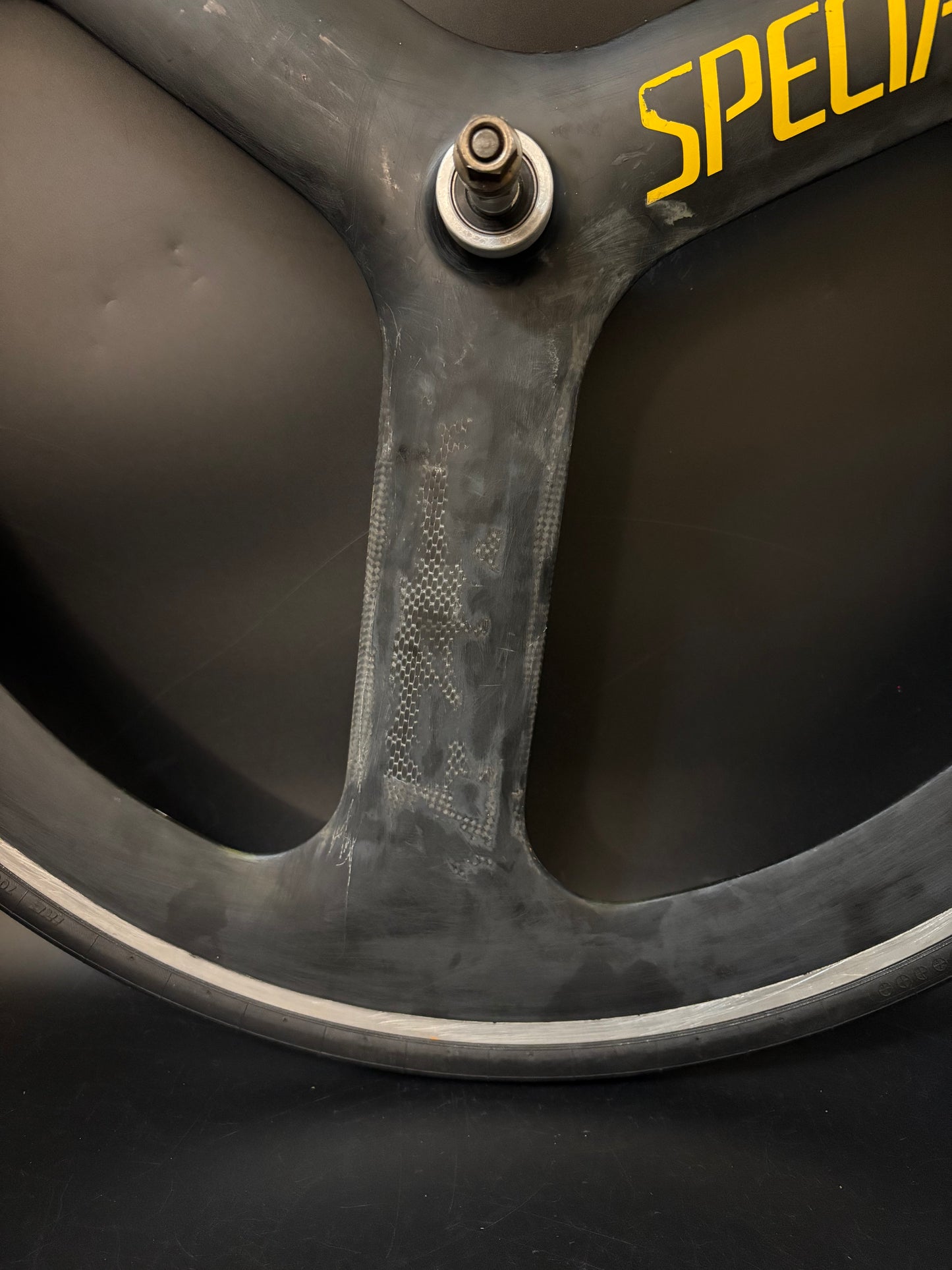 Specialized Tri Spoke Clincher Rear Wheel w/ Factory Adapter