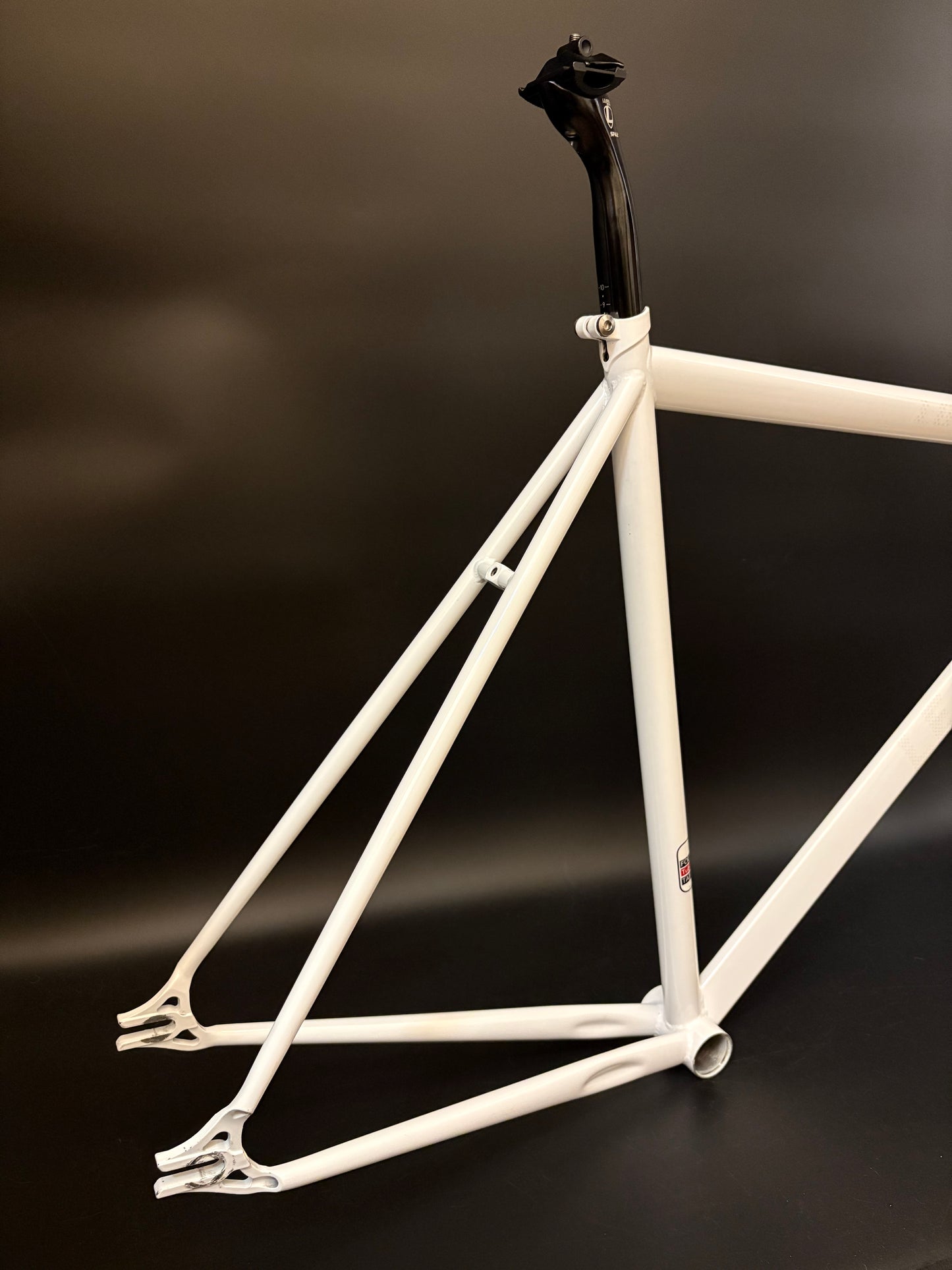 Leader 722 Heritage Steel Frameset White 55cm
