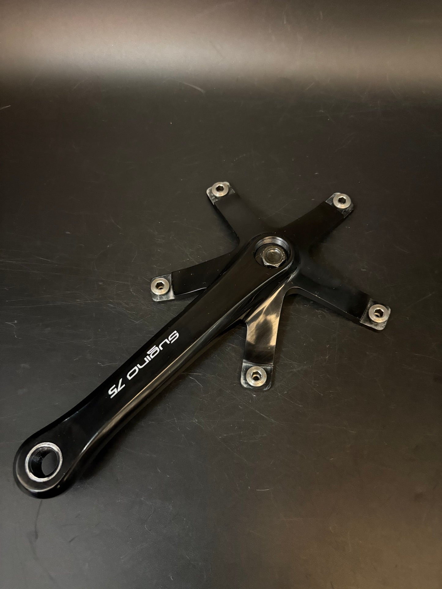 Sugino 75 Cranks Black 170mm
