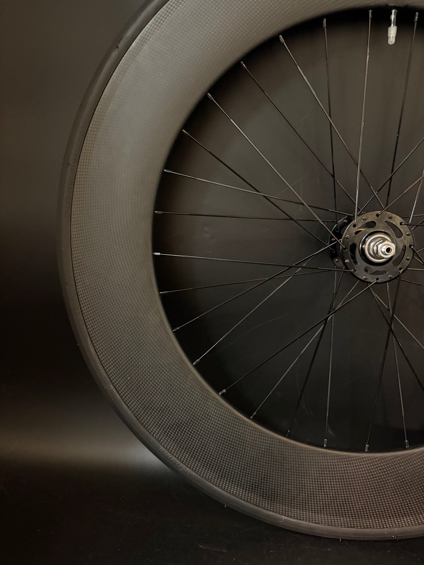 Unbranded 90mm Carbon Clincher / Novatec Wheelset 32h