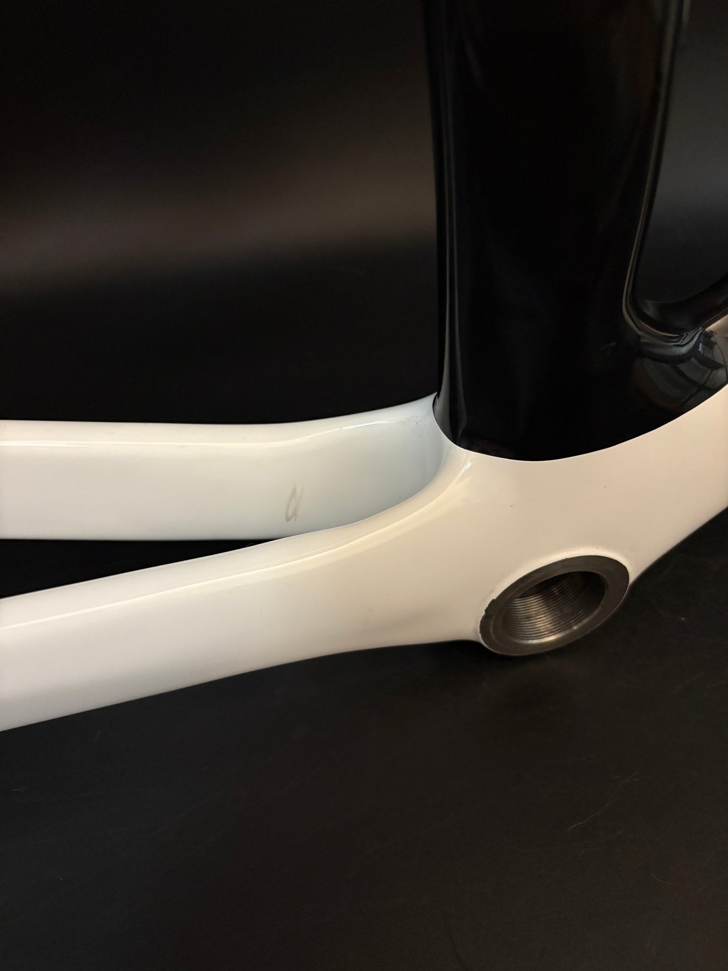 Fuji Track Elite Carbon Frameset White XS