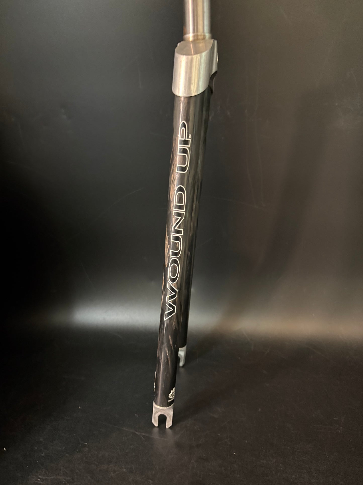 Wound Up 1” Threaded Fork Carbon 161mm