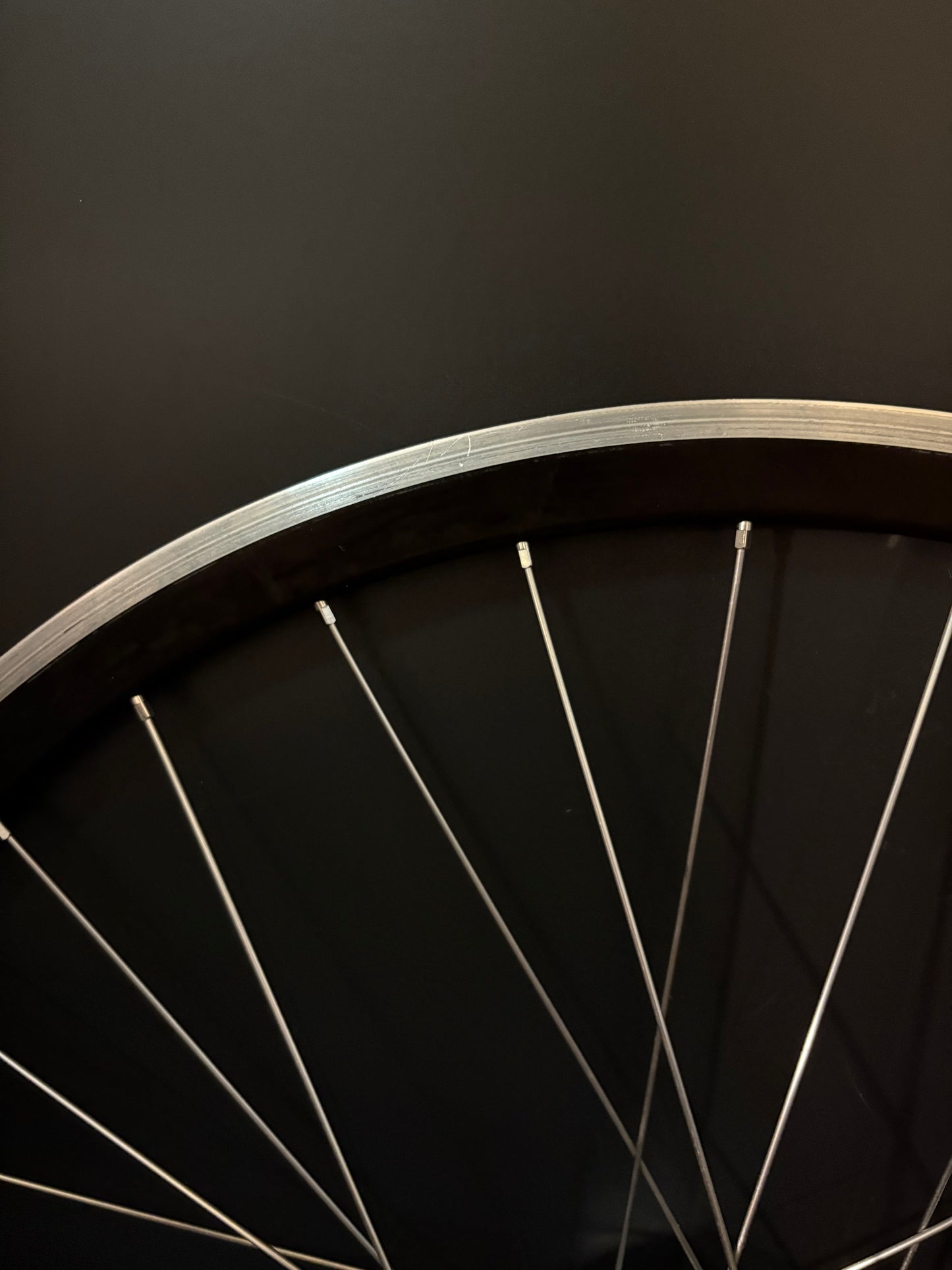Velocity Deep V Black Machined / Phil Wood HF Front Wheel 32h