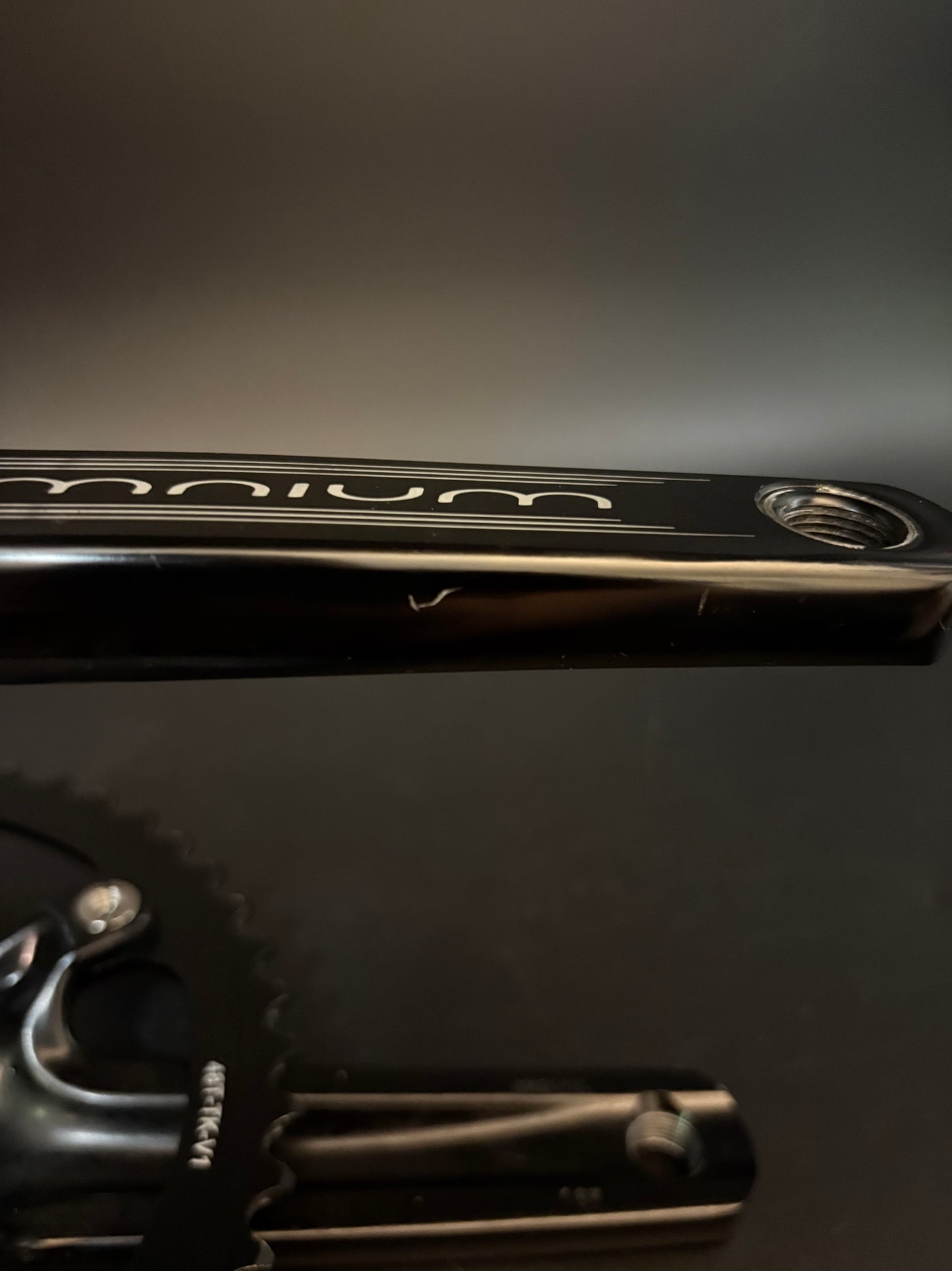 Sram Omnium Crankset Black 165mm 48t