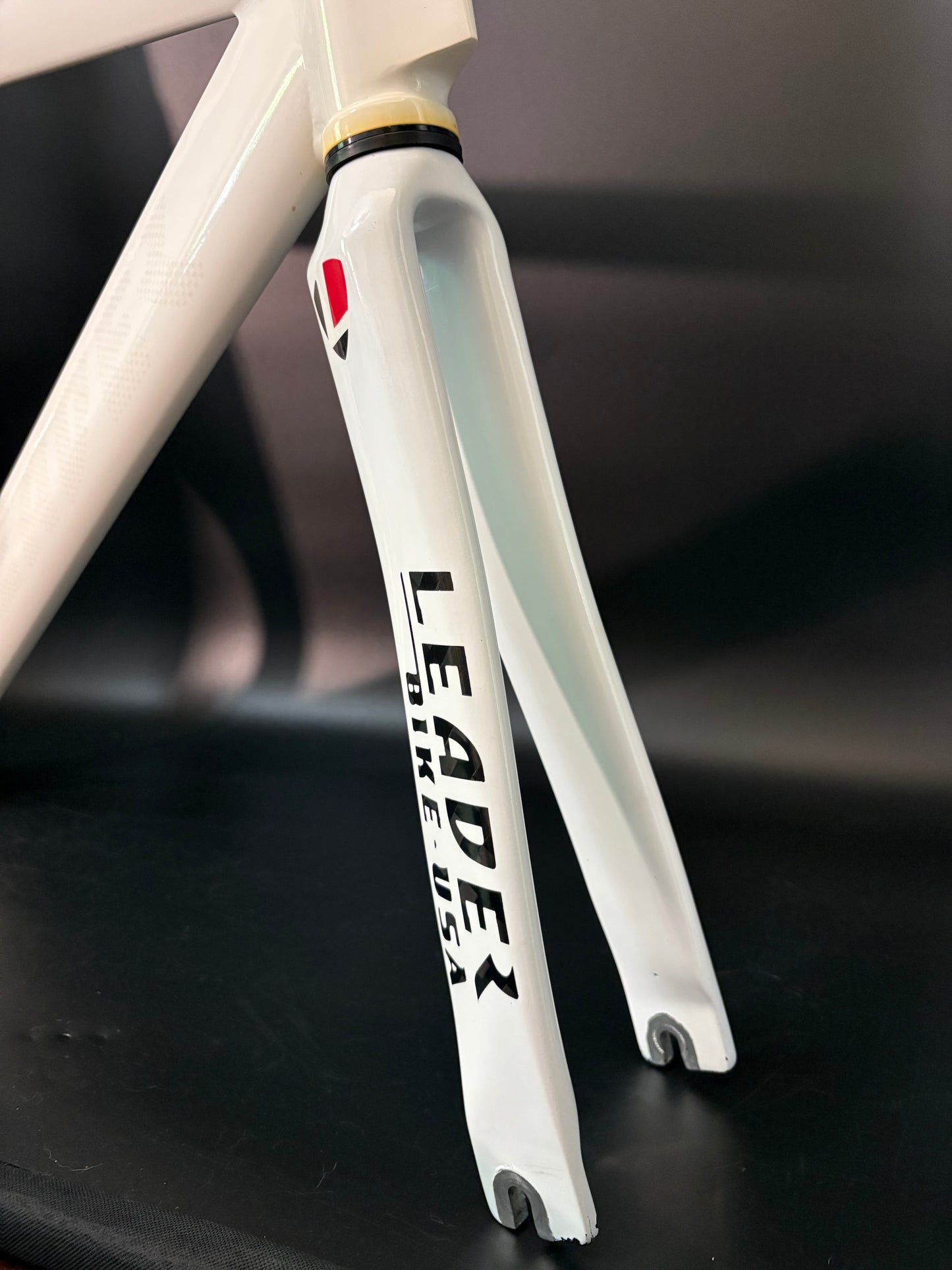 Leader 735TR Frameset White 56cm