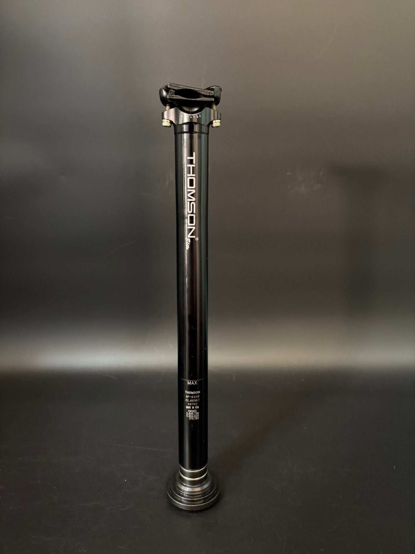 Thomson Elite Seatpost Black 31.6 367mm