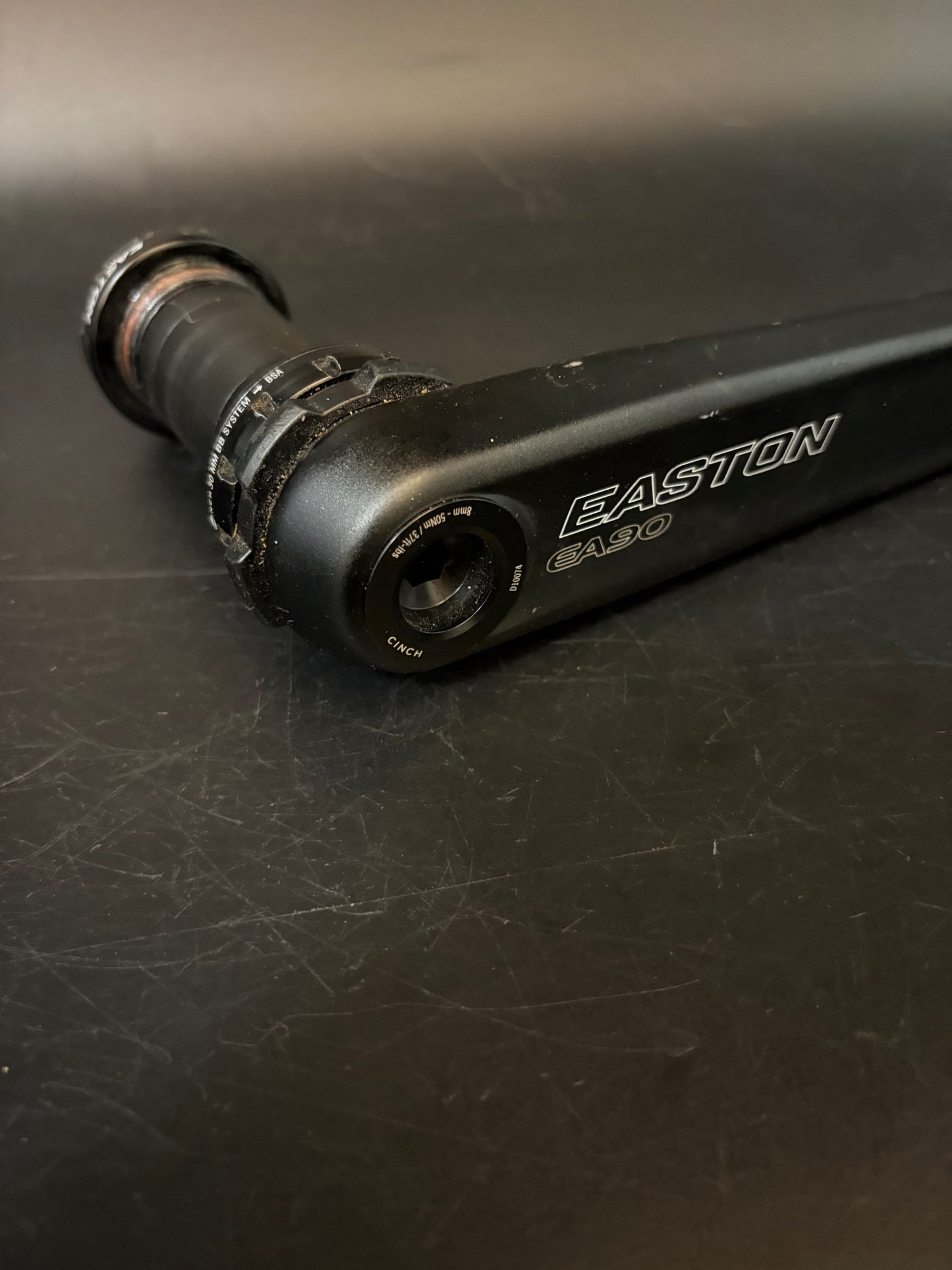Easton EA90 Crankset Black 170mm 32/38/47t