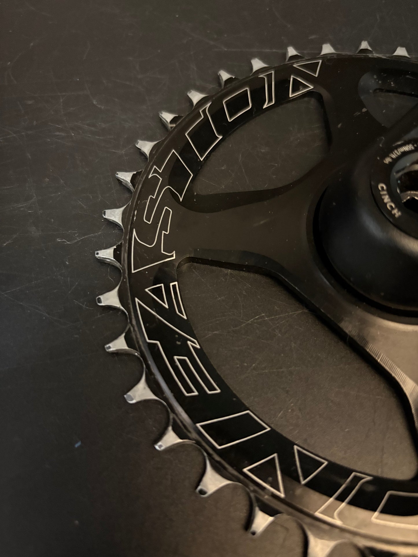 Easton EA90 Crankset Black 170mm 32/38/47t