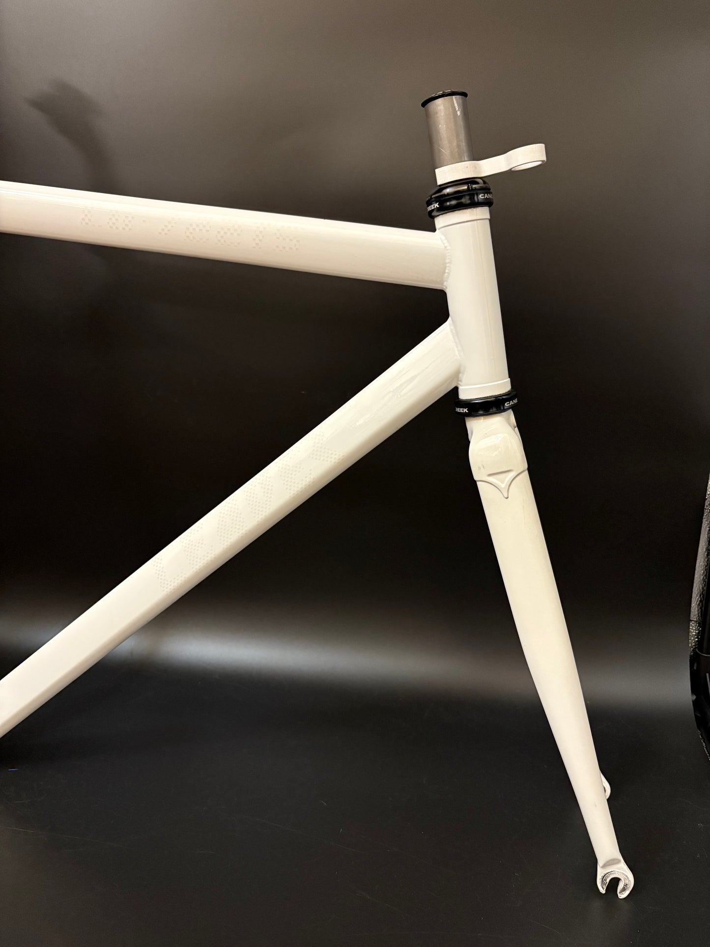 Leader 722 Heritage Steel Frameset White 55cm