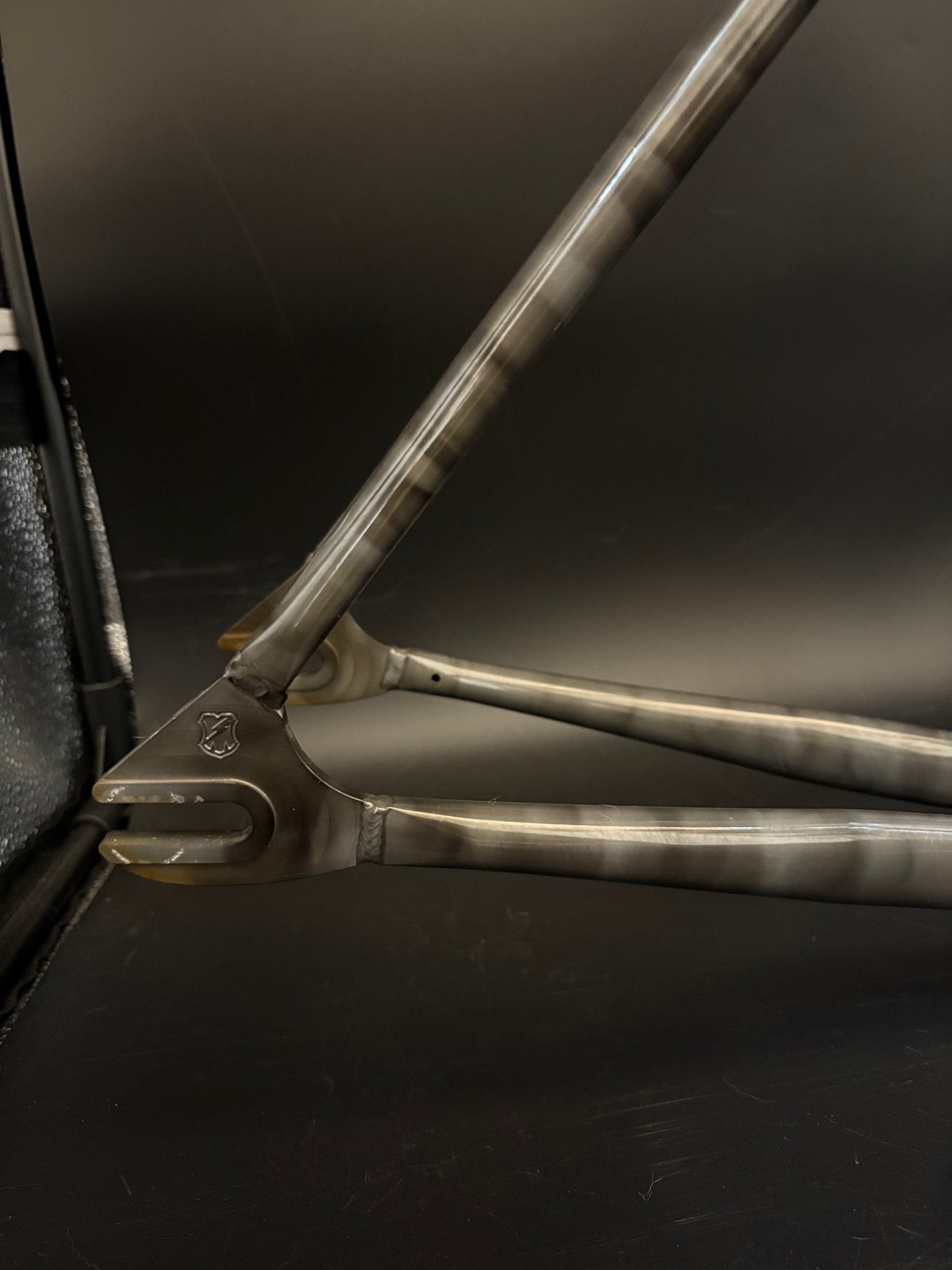 Mash Reyes Steel Frameset Phosphate Smoke Small