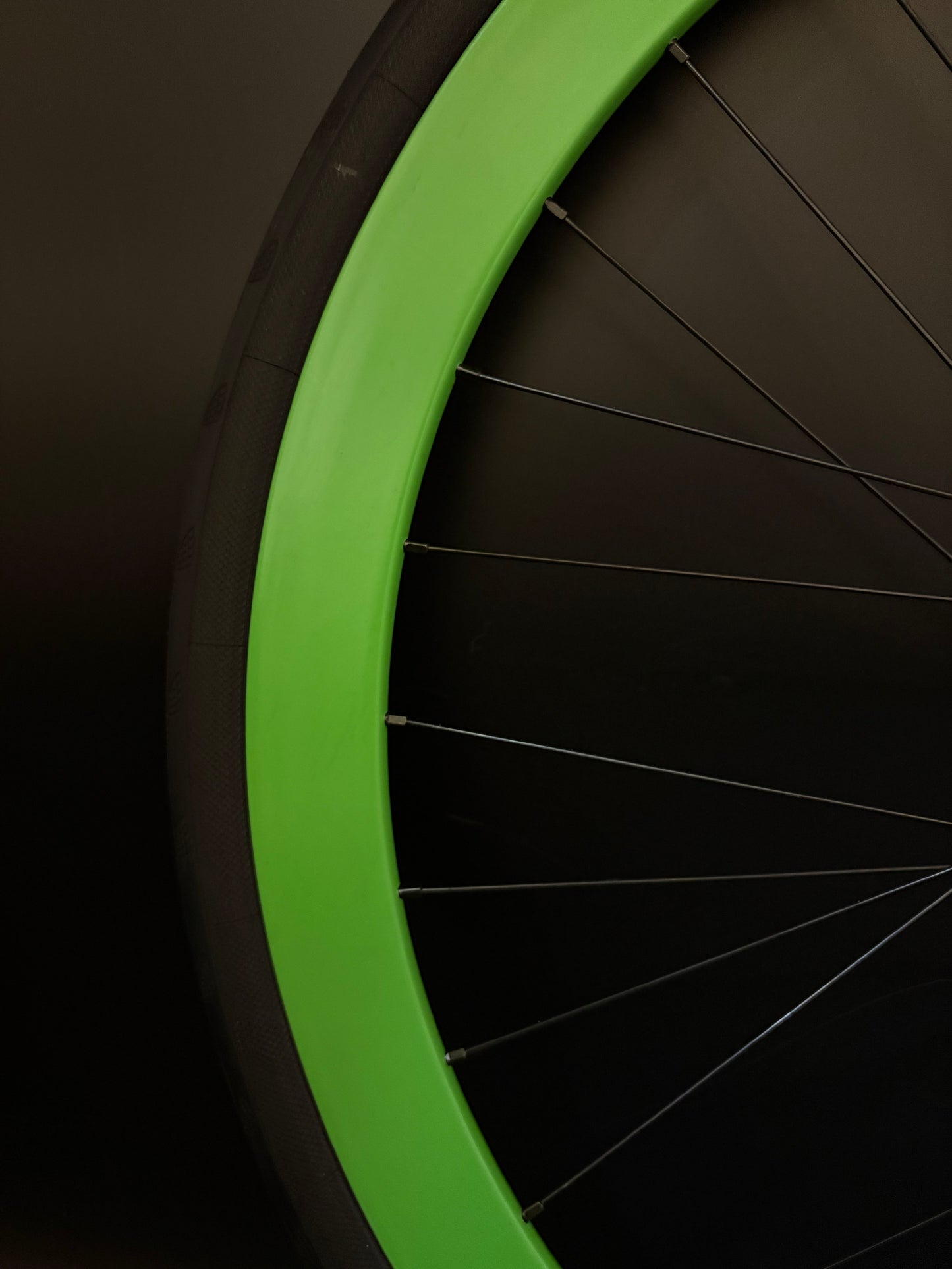 Velocity B43 Green / Gran Compe HF Wheelset 32h