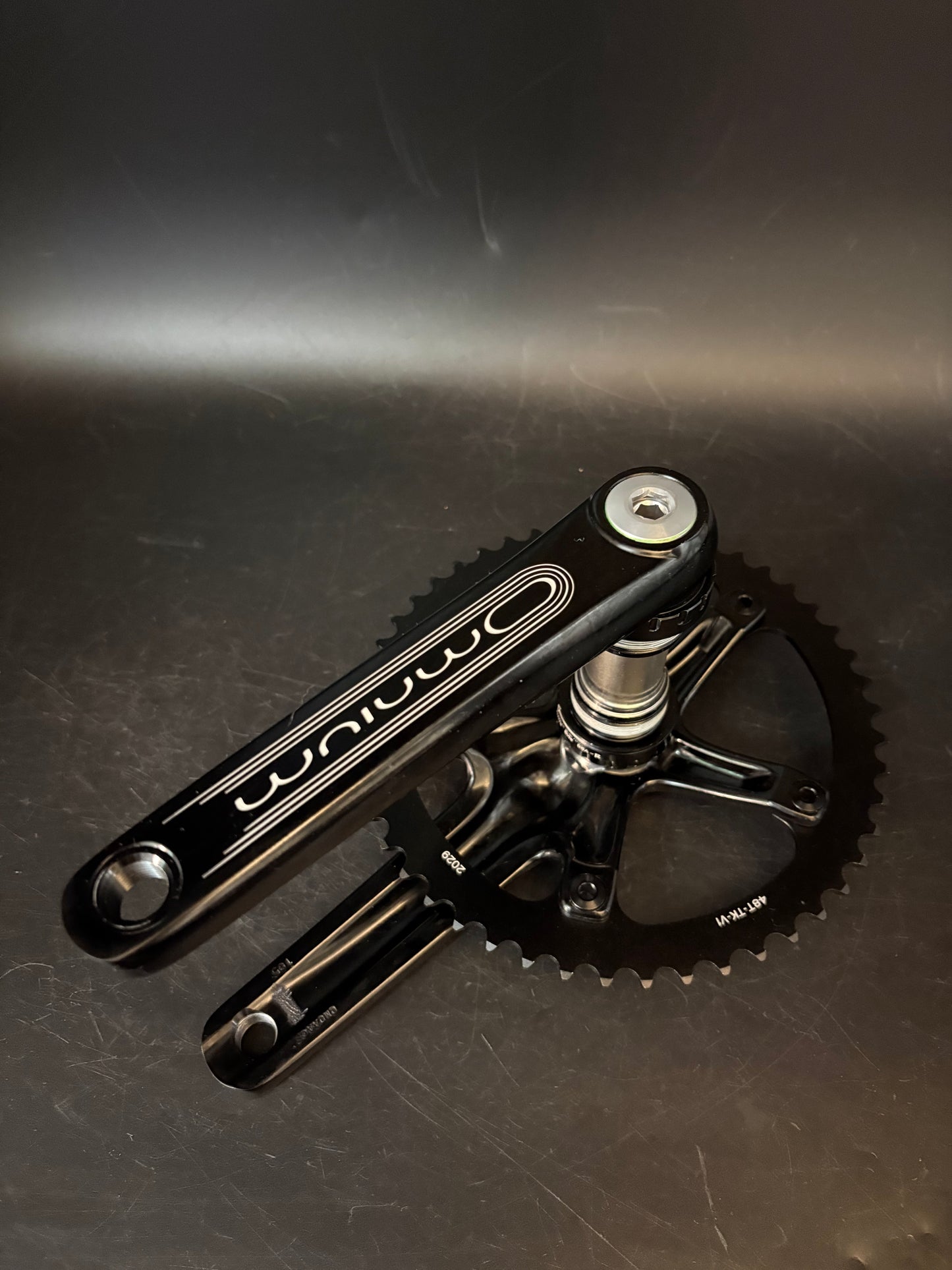 Sram Omnium Crankset Black 165mm 48t