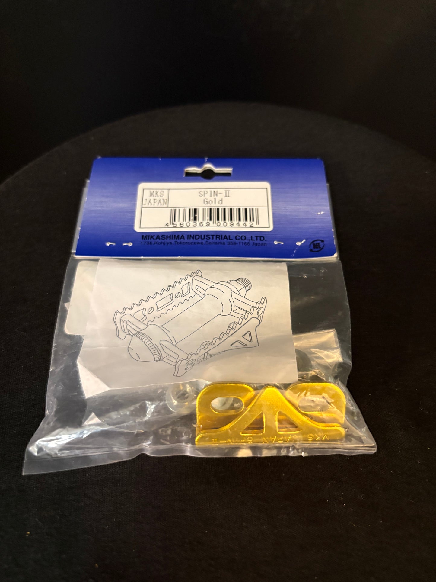 NEW MKS x Blue Lug Spin-2 Pedal Flips Gold