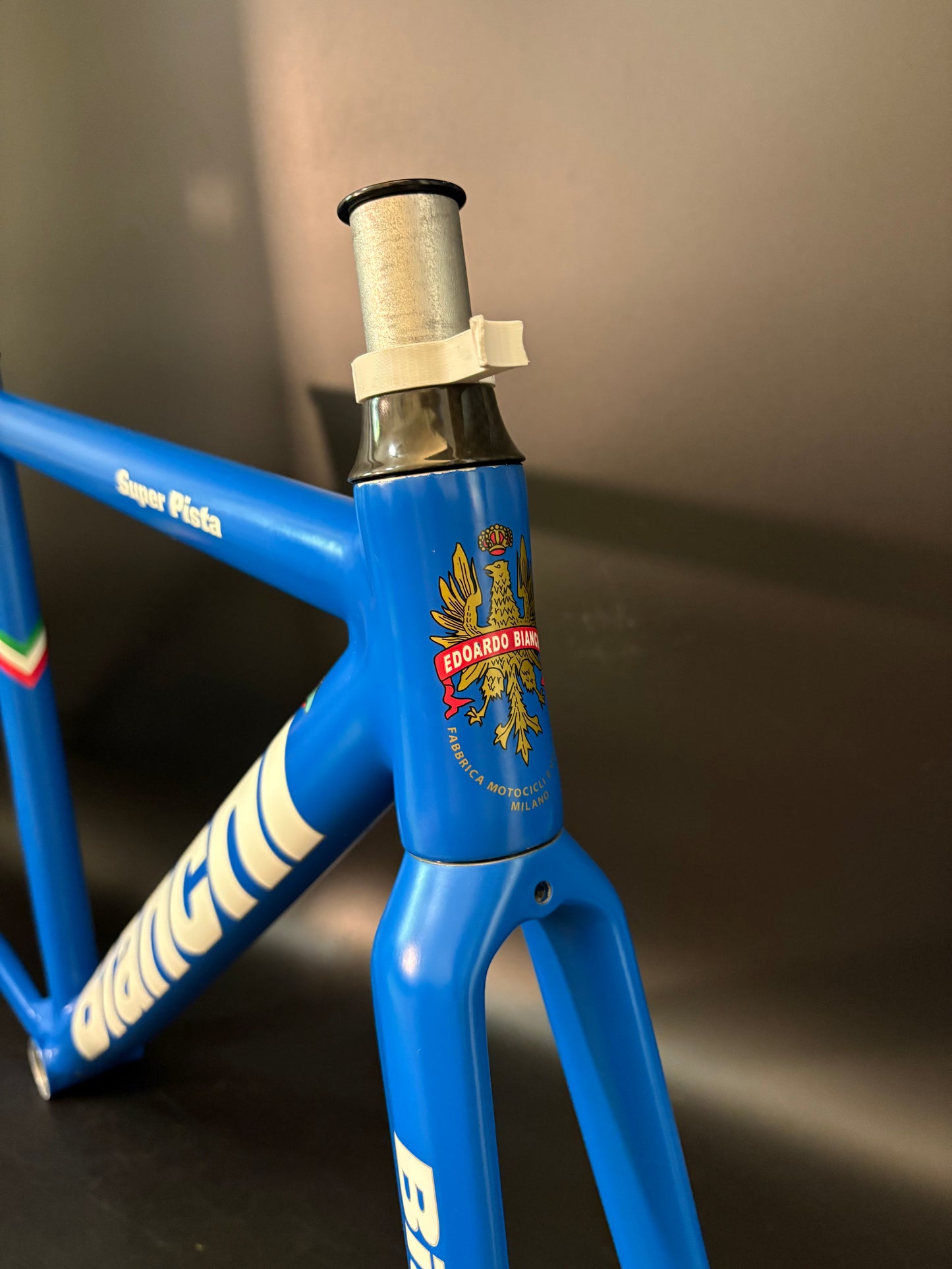 Bianchi Super Pista Frameset Blue 51cm