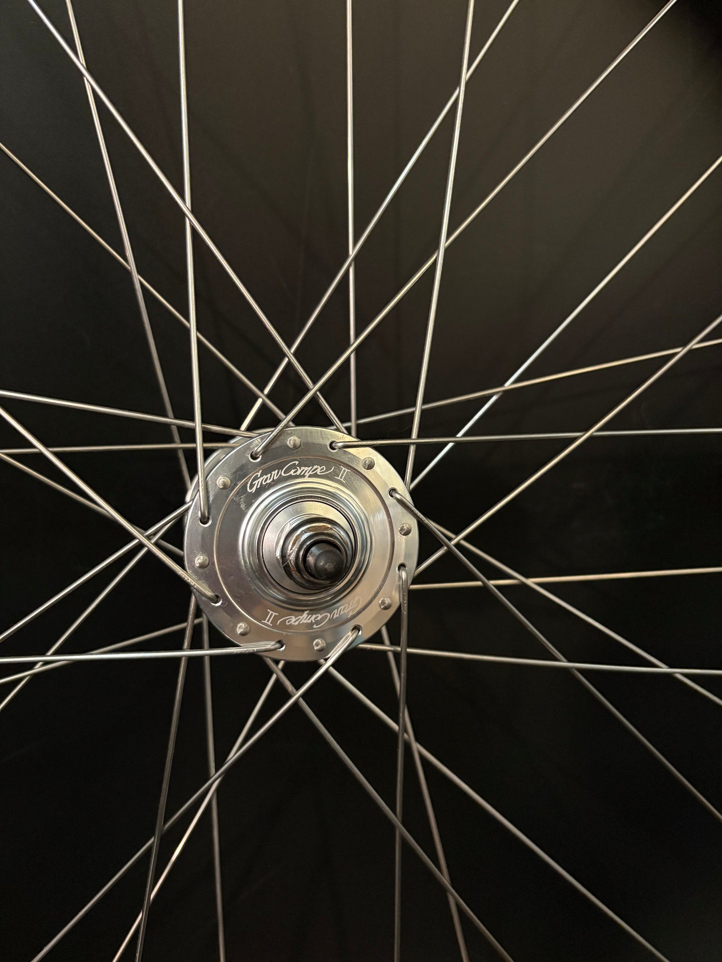 H Plus Son Archetype Silver / Gran Compe HF Wheelset 32h