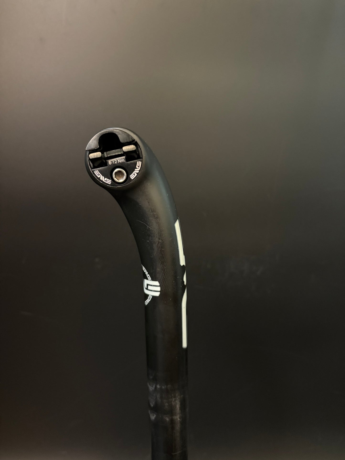 Enve White Logo Setback Seatpost Carbon 27.2 400mm