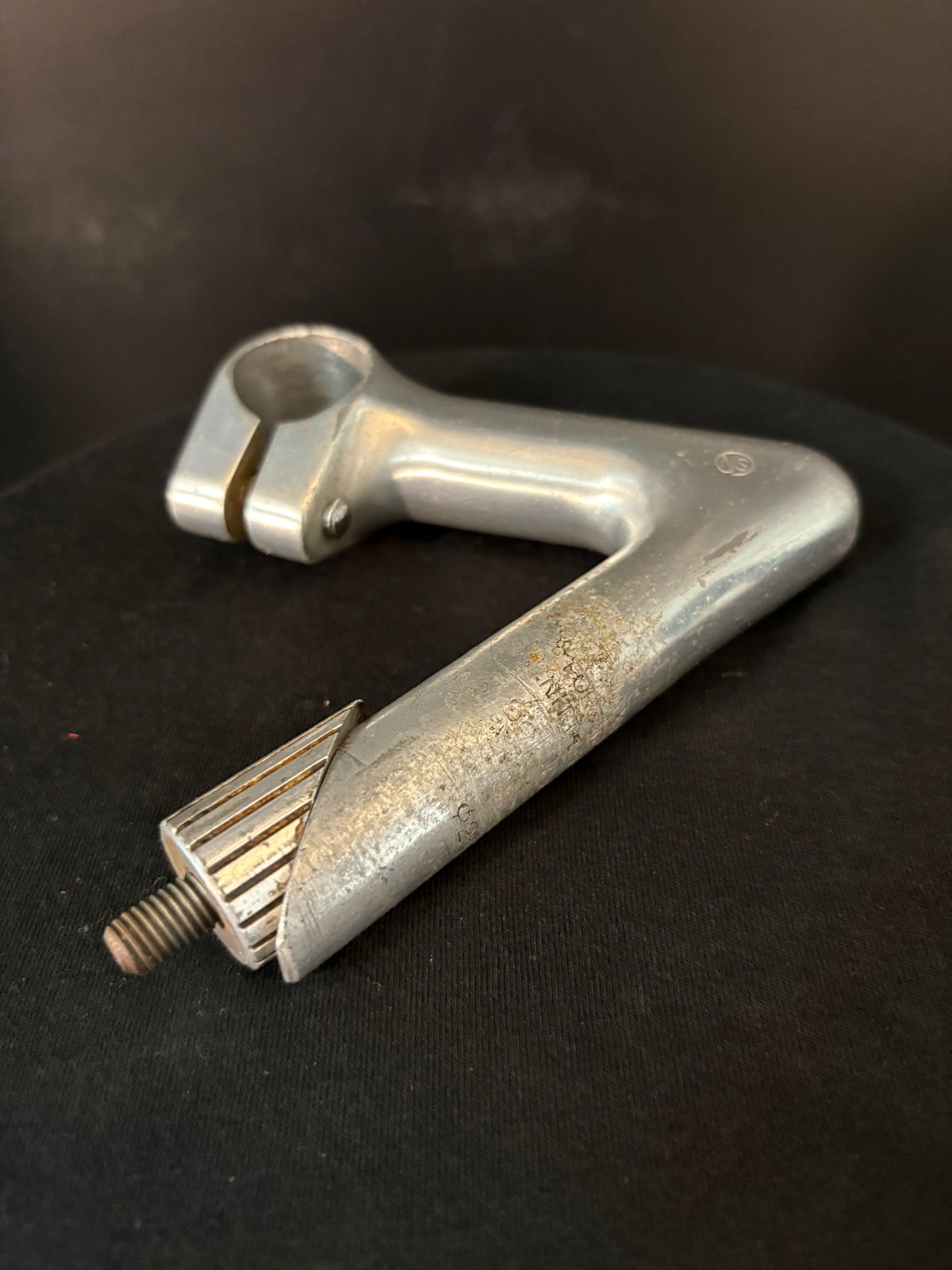 Nitto Jaguar 1” Threaded Quill Stem Silver 90mm 25.4