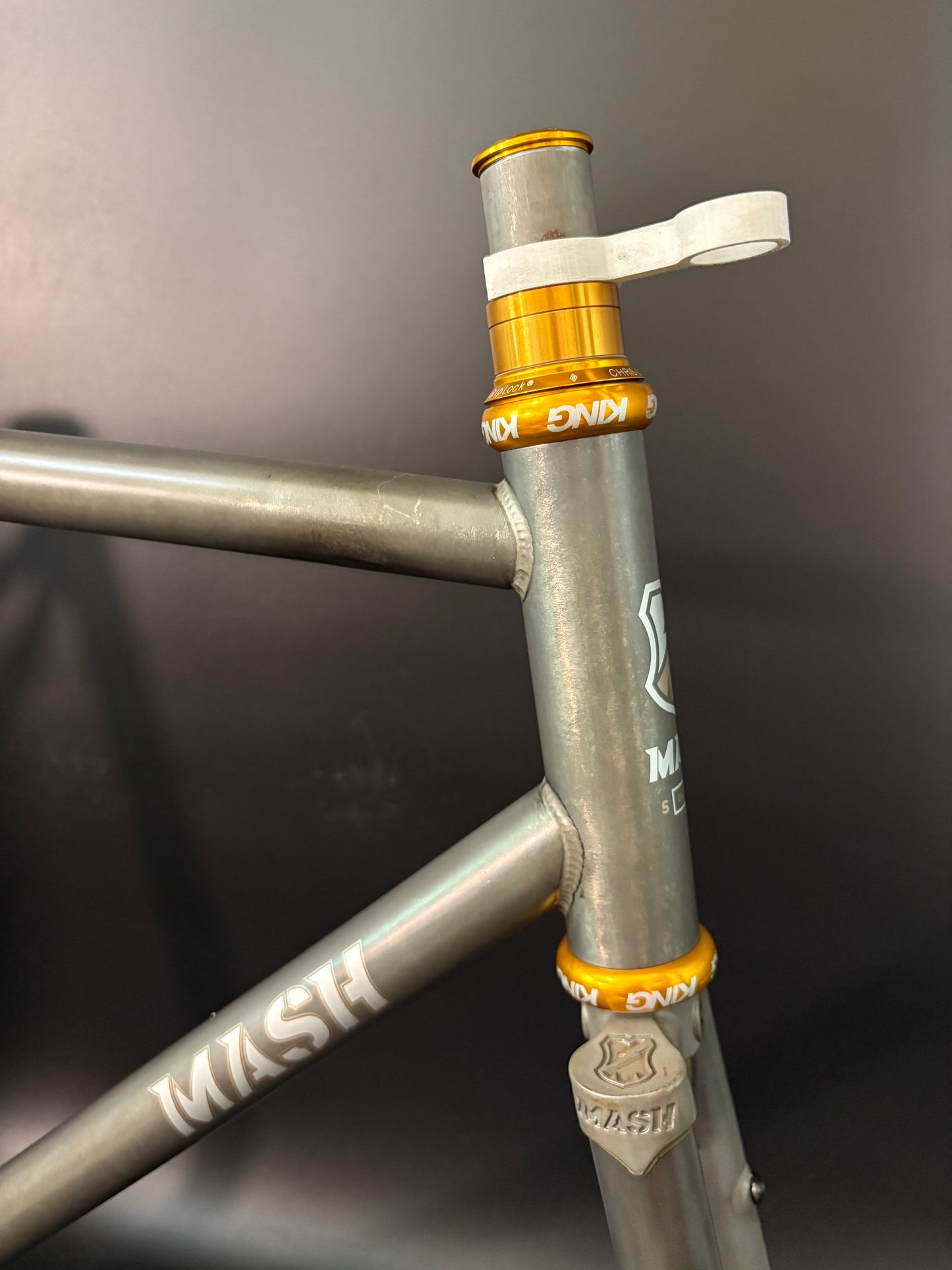 Mash Steel Frameset Raw 57cm