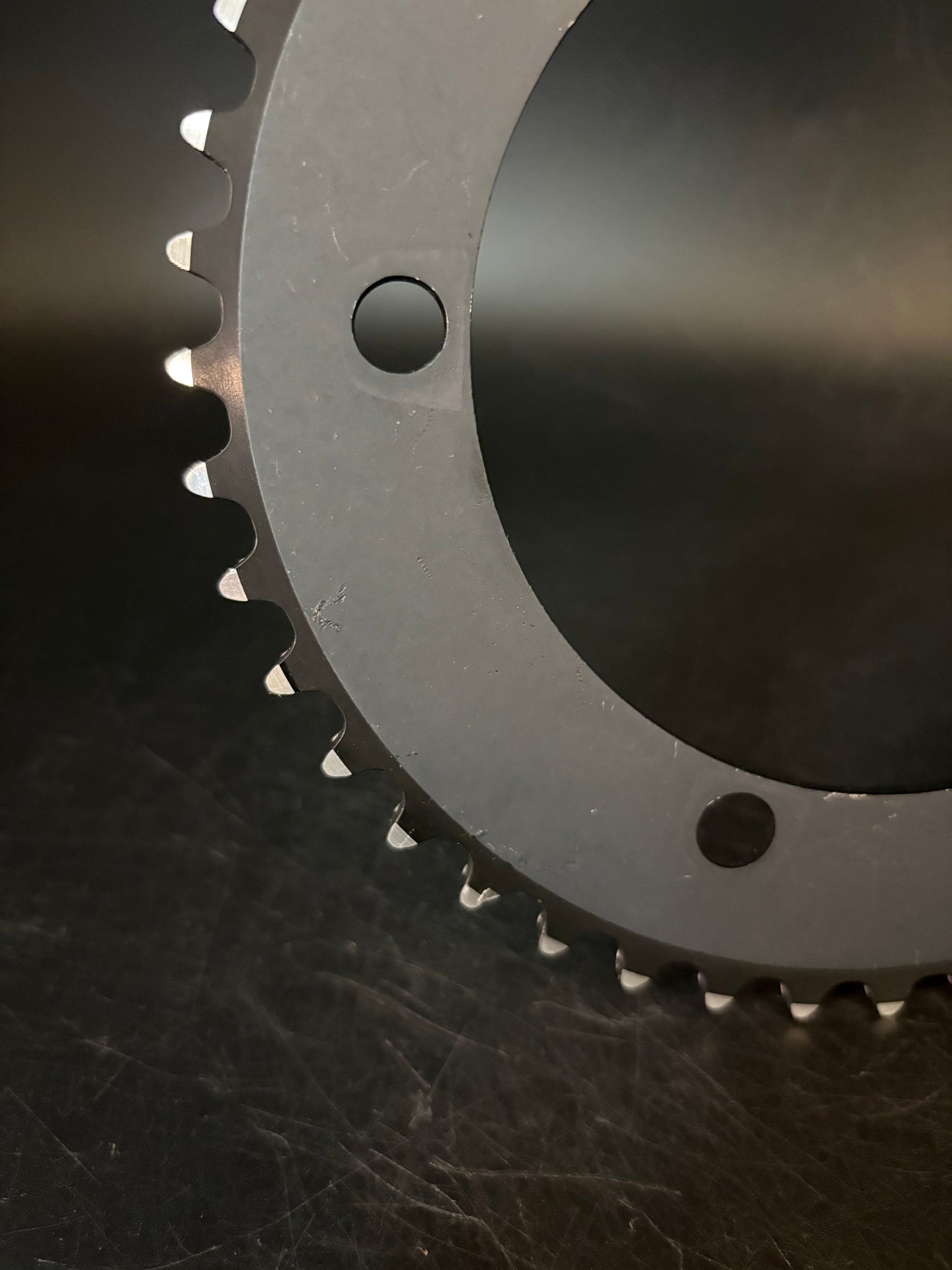 Sugino Messenger Chainring Black 44t 130bcd