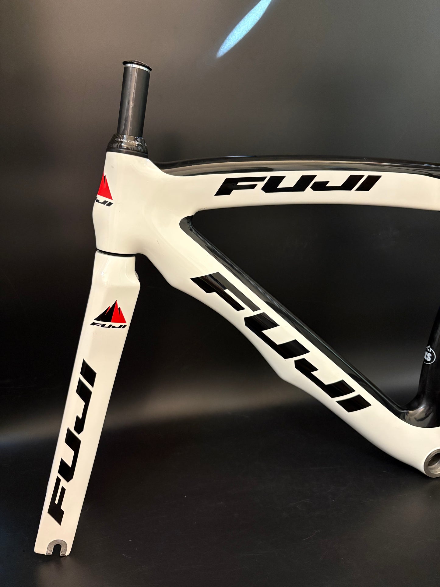 Fuji Track Elite Carbon Frameset White XS