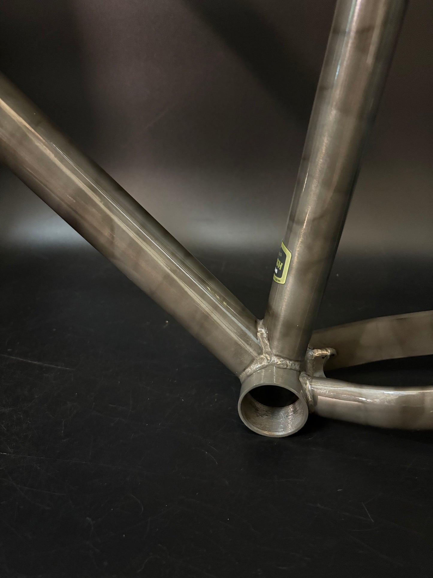 Mash Reyes Steel Frameset Phosphate Smoke Small